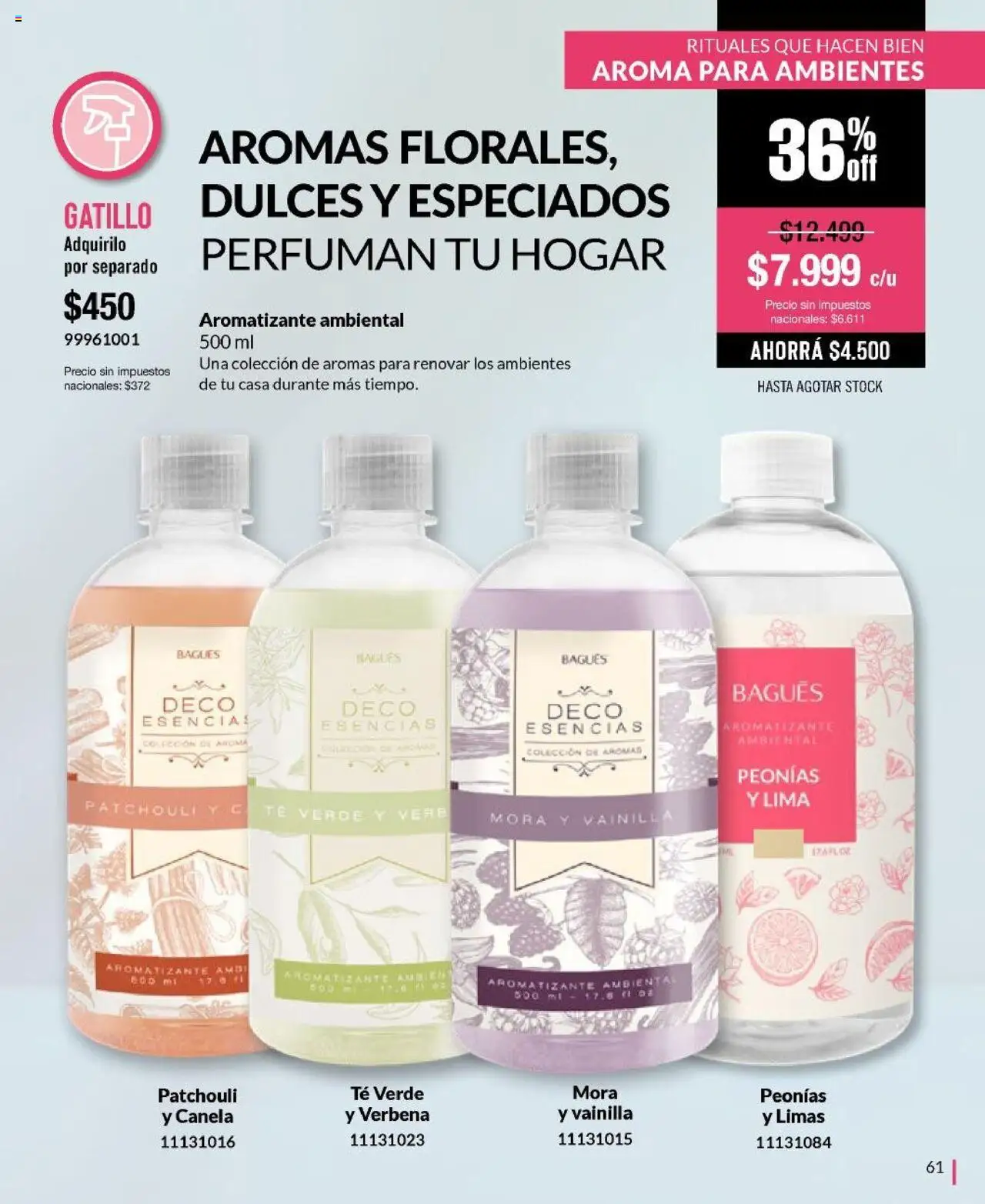 Bagués - Catálogo │ válido desde el 22.09.2025 | Página: 61 | Productos: Lima, Té, Esencias