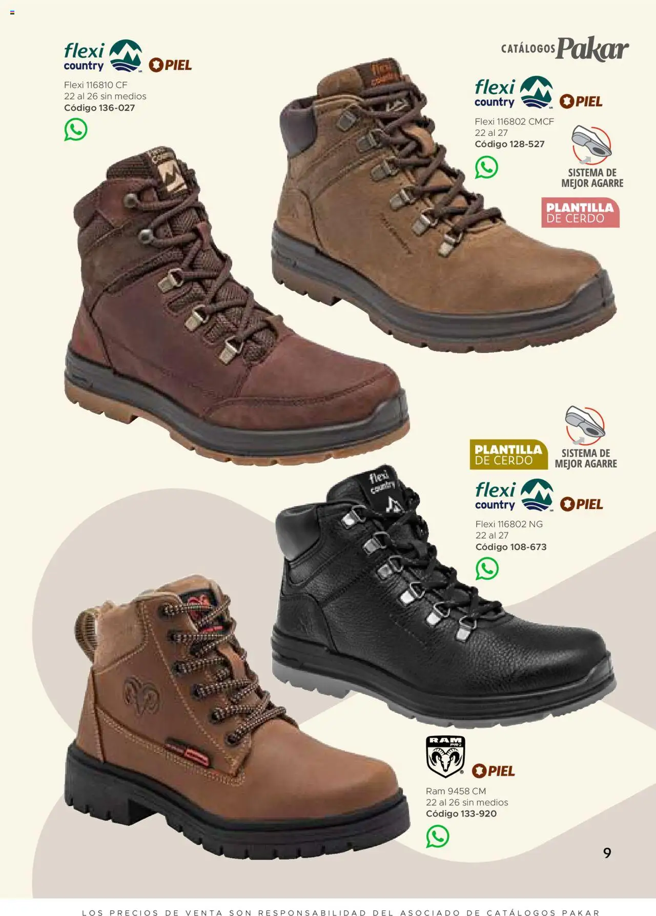 Nuevas ofertas de SC Pakar válidas en toda la República Mexicana desde el 24.07.2025. ¡Encuentra las mejores ofertas en SC Pakar - Catálogo Junior otoño / invierno! | Página: 9 | Productos: Cerdo