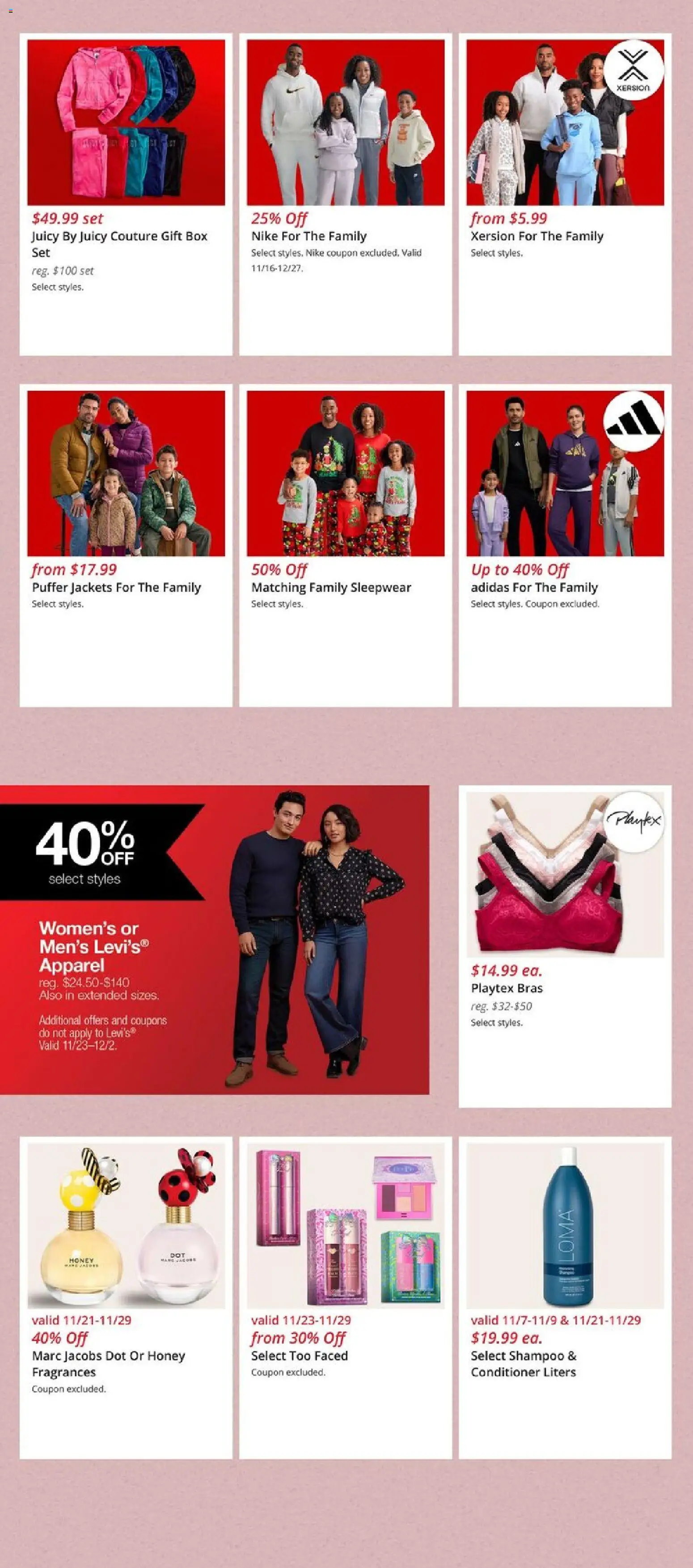 JCPenney Black Friday Deals - valid from 21.11.2025 | Page: 3 | Products: Box, Shampoo, Conditioner