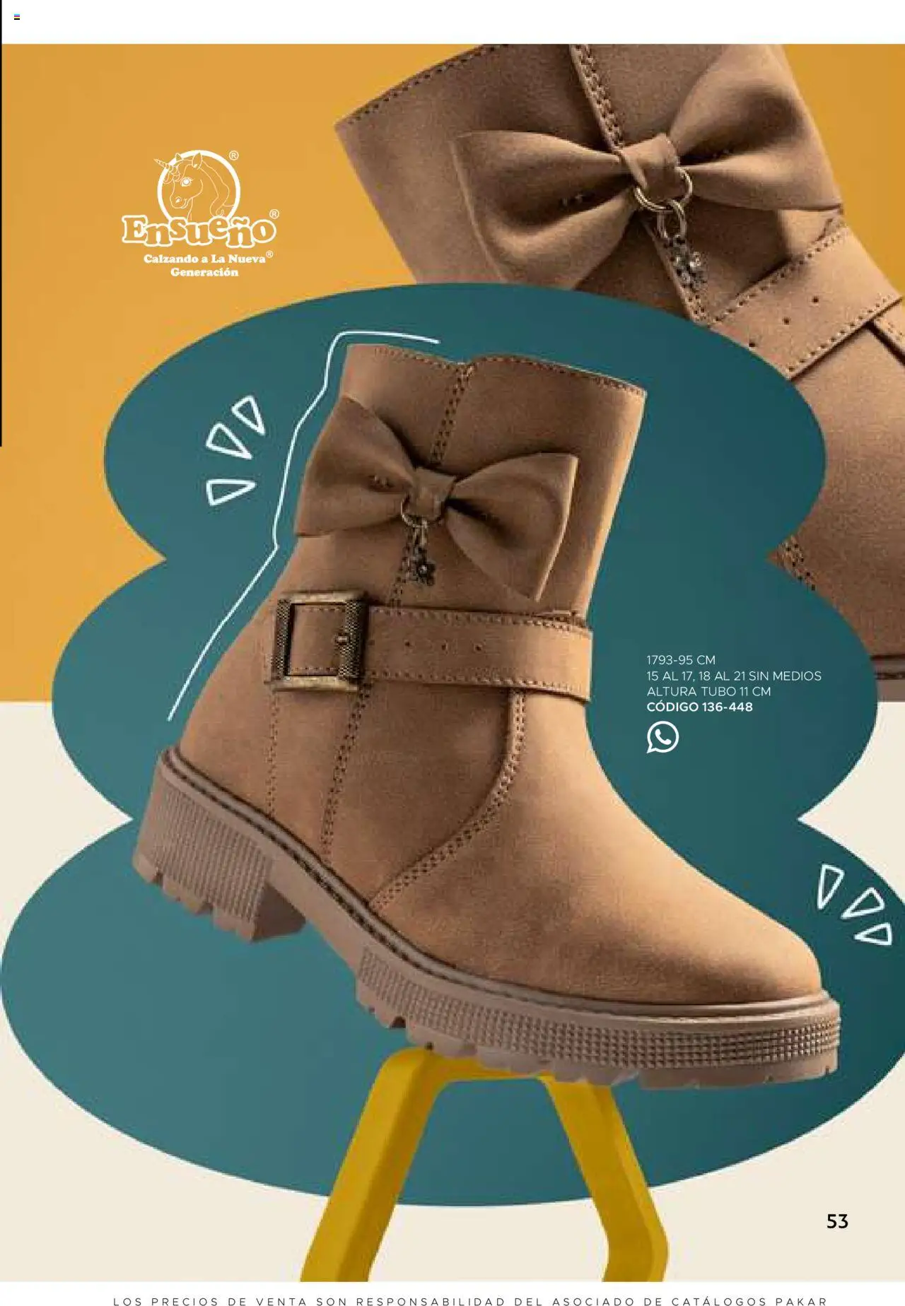 Nuevas ofertas de SC Pakar válidas en toda la República Mexicana desde el 24.07.2025. ¡Encuentra las mejores ofertas en SC Pakar - Catálogo Nina otoño / invierno! | Página: 53 | Productos: Res