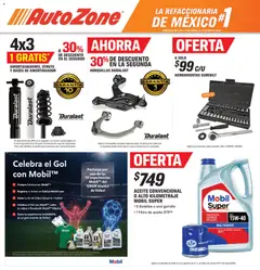 Vista previa de AutoZone catálogo, nuevo folleto de la tienda, válido en México a partir del 15.04.2026