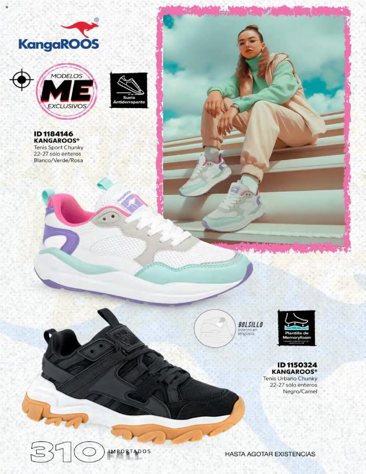 Nuevas ofertas de Price Shoes válidas en toda la República Mexicana desde el 18.10.2025. ¡Encuentra las mejores ofertas en Price Shoes catálogo Fall Importados segunda! | Página: 310 | Productos: Tenis