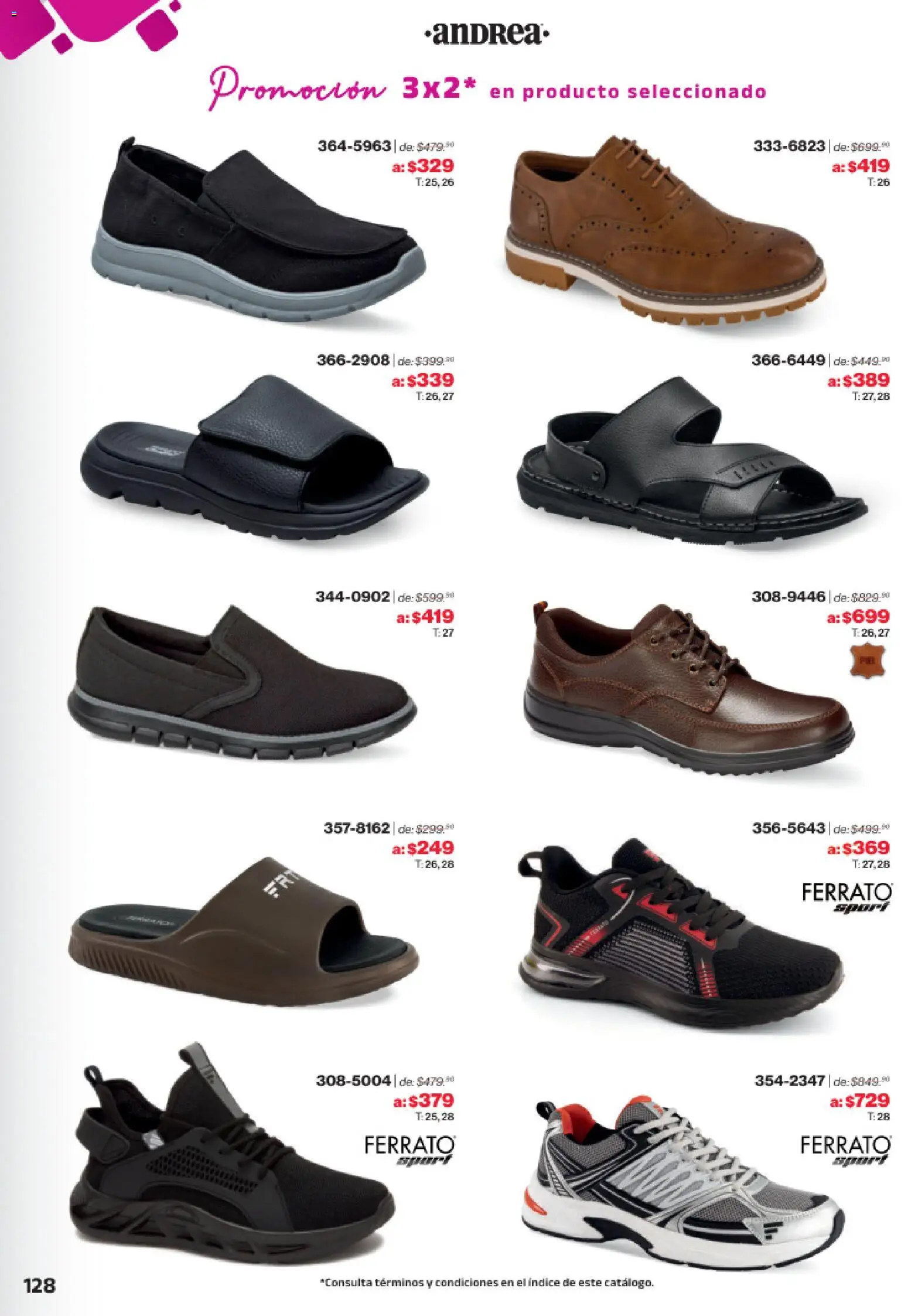 Nuevas ofertas de Andrea válidas en toda la República Mexicana desde el 02.11.2025. ¡Encuentra las mejores ofertas en Andrea catálogo Outlet! | Página: 128