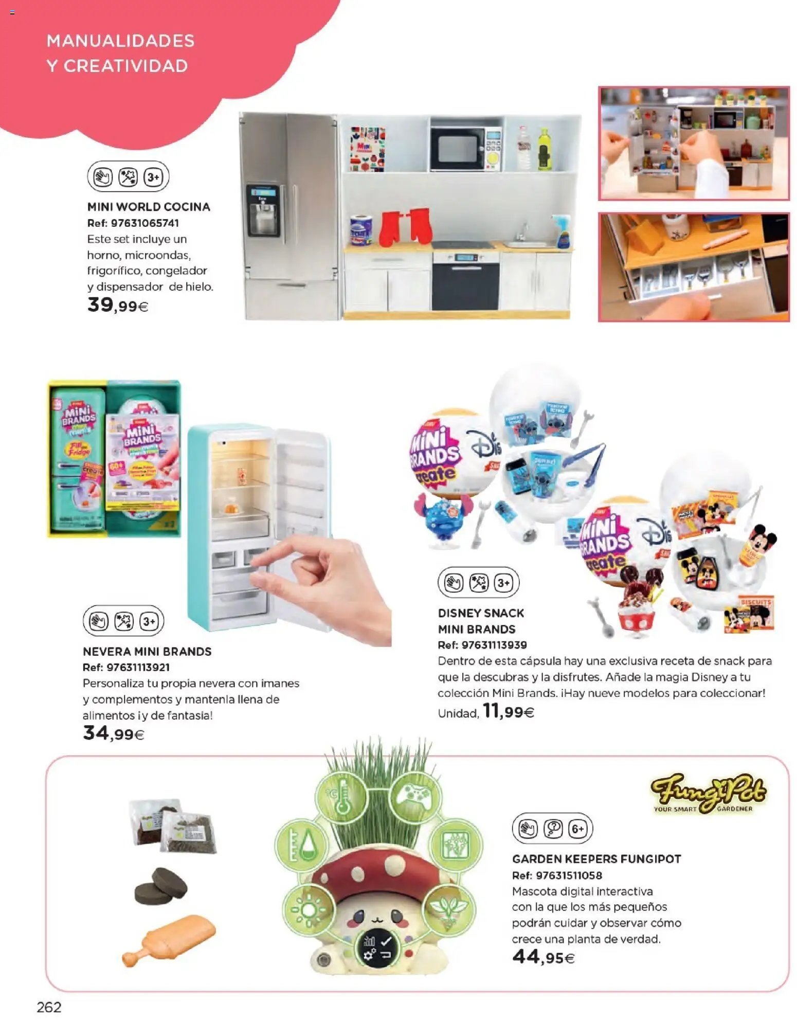 Nuevas ofertas de El Corte Inglés válidas en toda la República Mexicana desde el 27.10.2025. ¡Encuentra las mejores ofertas en El Corte Inglés catálogo Juguetes! | Página: 262 | Productos: Planta, Congelador, Cocina