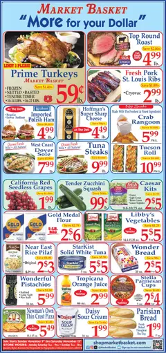 Preview of Market Basket weekly ads valid from 09.11.2025
