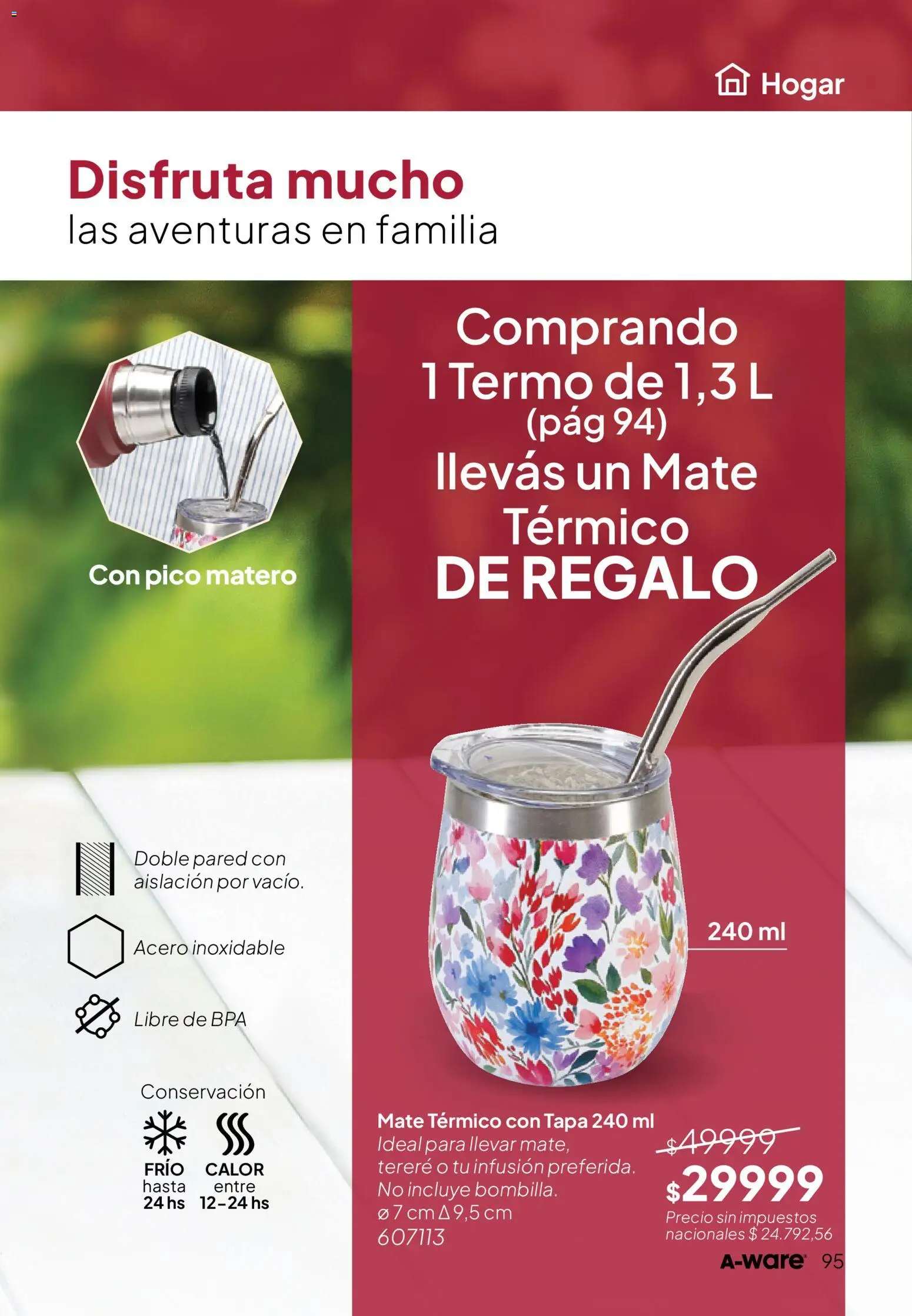 Tupperware Folleto │ válido desde el 28.04.2026 | Página: 96 | Productos: Pico, Mate, Termo