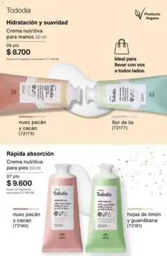 Vista previa Catálogo Natura Ciclo 16/2025 válido desde el 01.11.2025 | Página: 225 | Productos: Limón, Nuez, Cacao, Crema