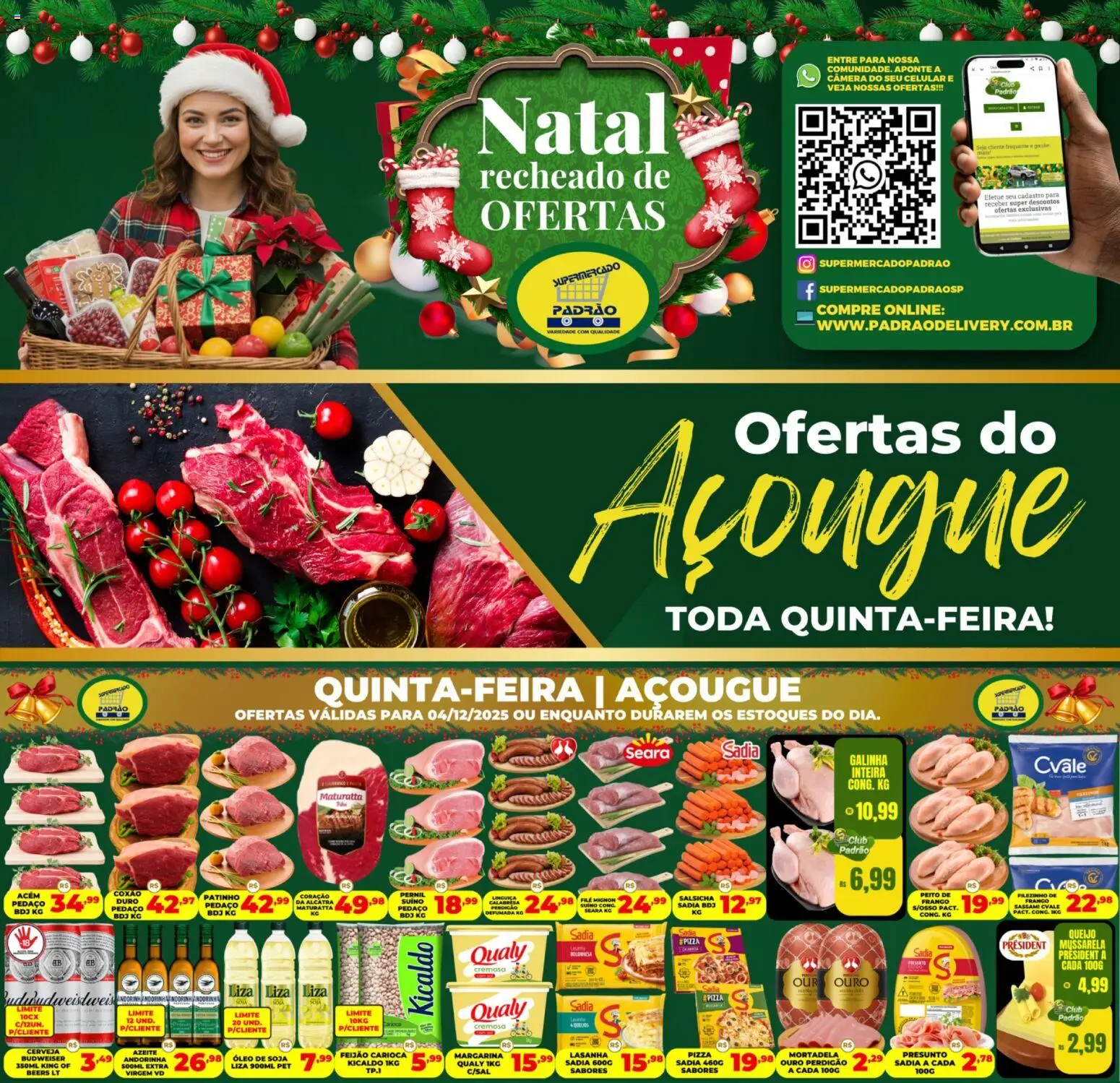 Supermercado Padrão Folheto - válido de 04.12.2025 | Página: 1