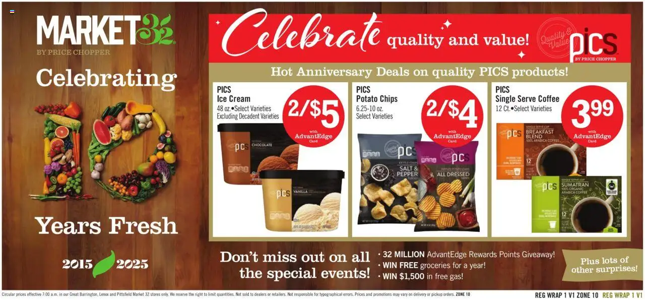 Price Chopper Weekly Ad - valid from 05.10.2025 | Page: 17 | Products: Chocolate, Cream, Ice cream, Salt
