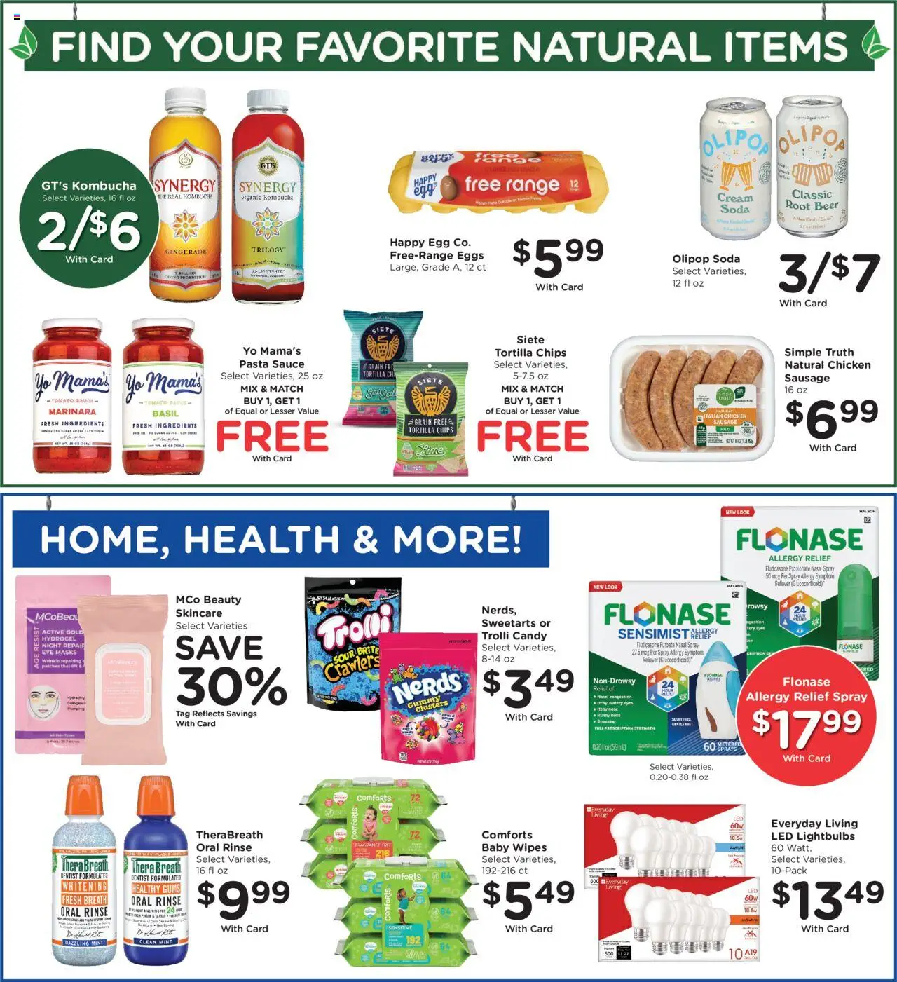 King Soopers Weekly Ad - valid from 01.10.2025 | Page: 7 | Products: Eggs, Pasta, Cream, Sauce