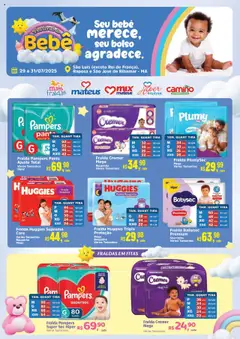 Mateus Folheto - válido de 29.07.2025 | Página: 1 | Produtos: Fralda pampers, Pampers, Fraldas