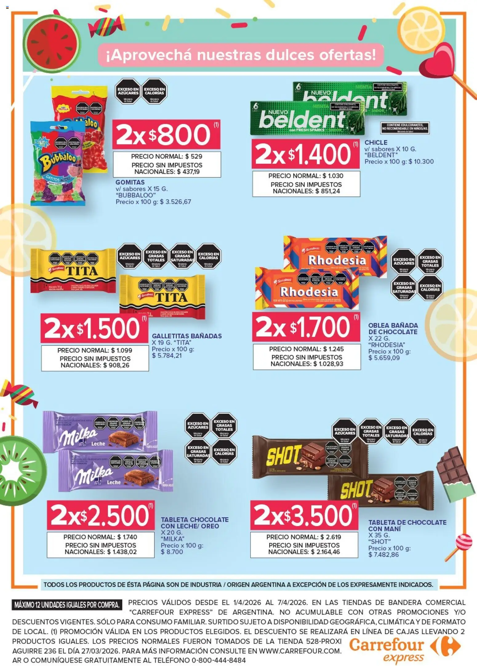 Carrefour -Carrefour Express  │ válido desde el 01.04.2026 | Página: 4