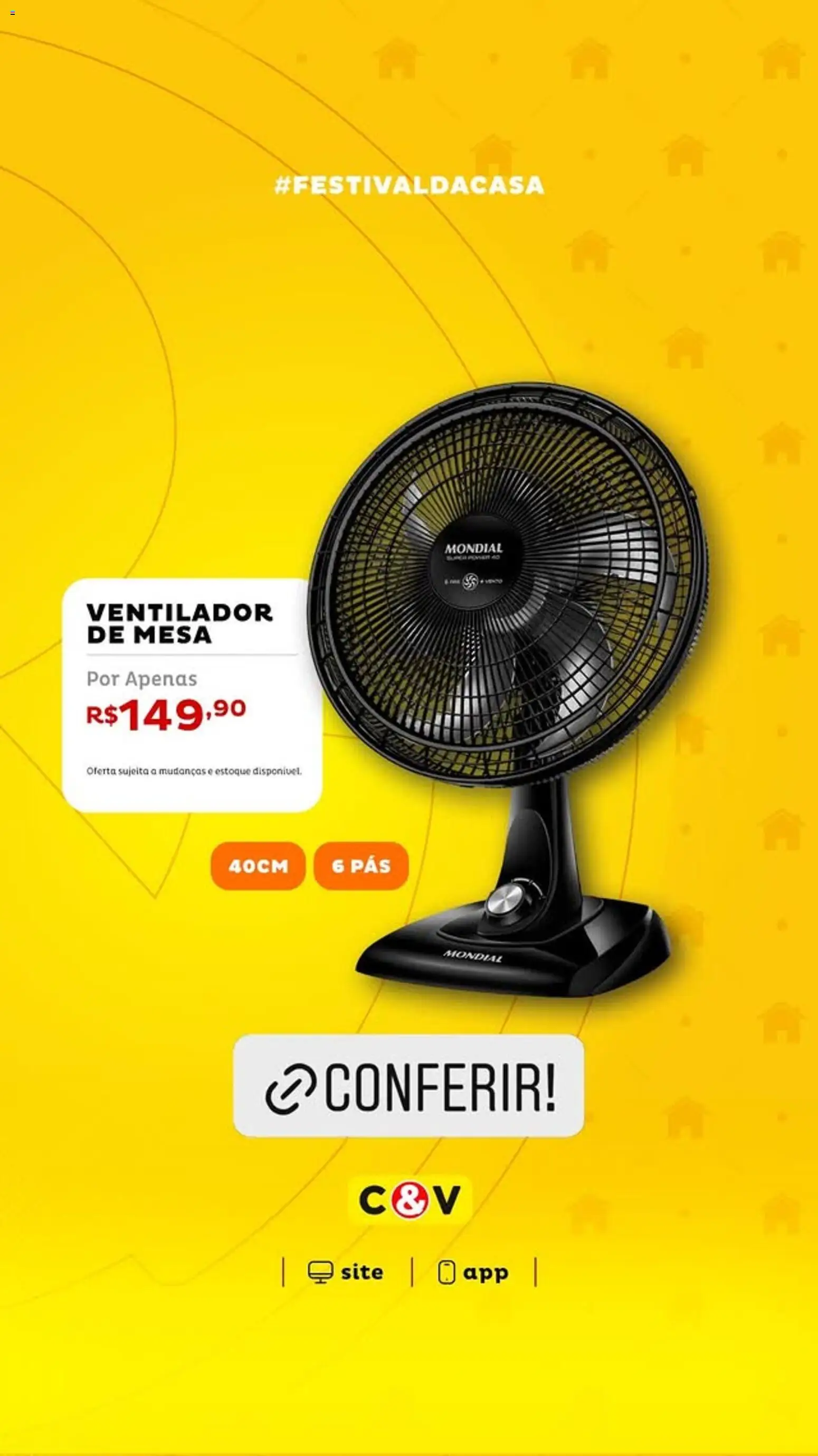 Casa e Video Folheto - válido de 25.10.2025 | Página: 5 | Produtos: Ventilador, Ventilador de mesa, Mesa