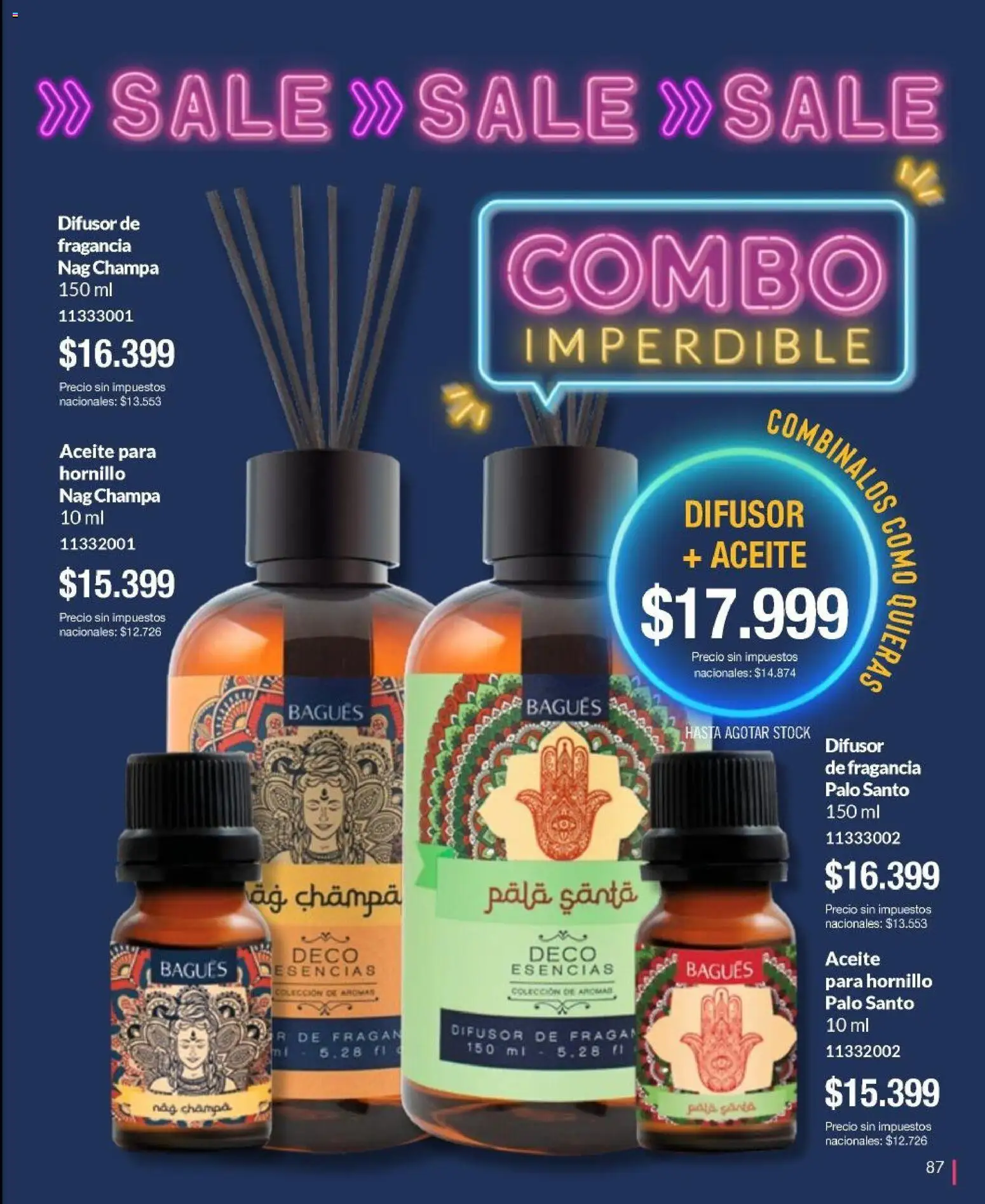 Bagués - Catálogo │ válido desde el 20.10.2025 | Página: 87 | Productos: Fragancia, Aceite, Pala, Esencias