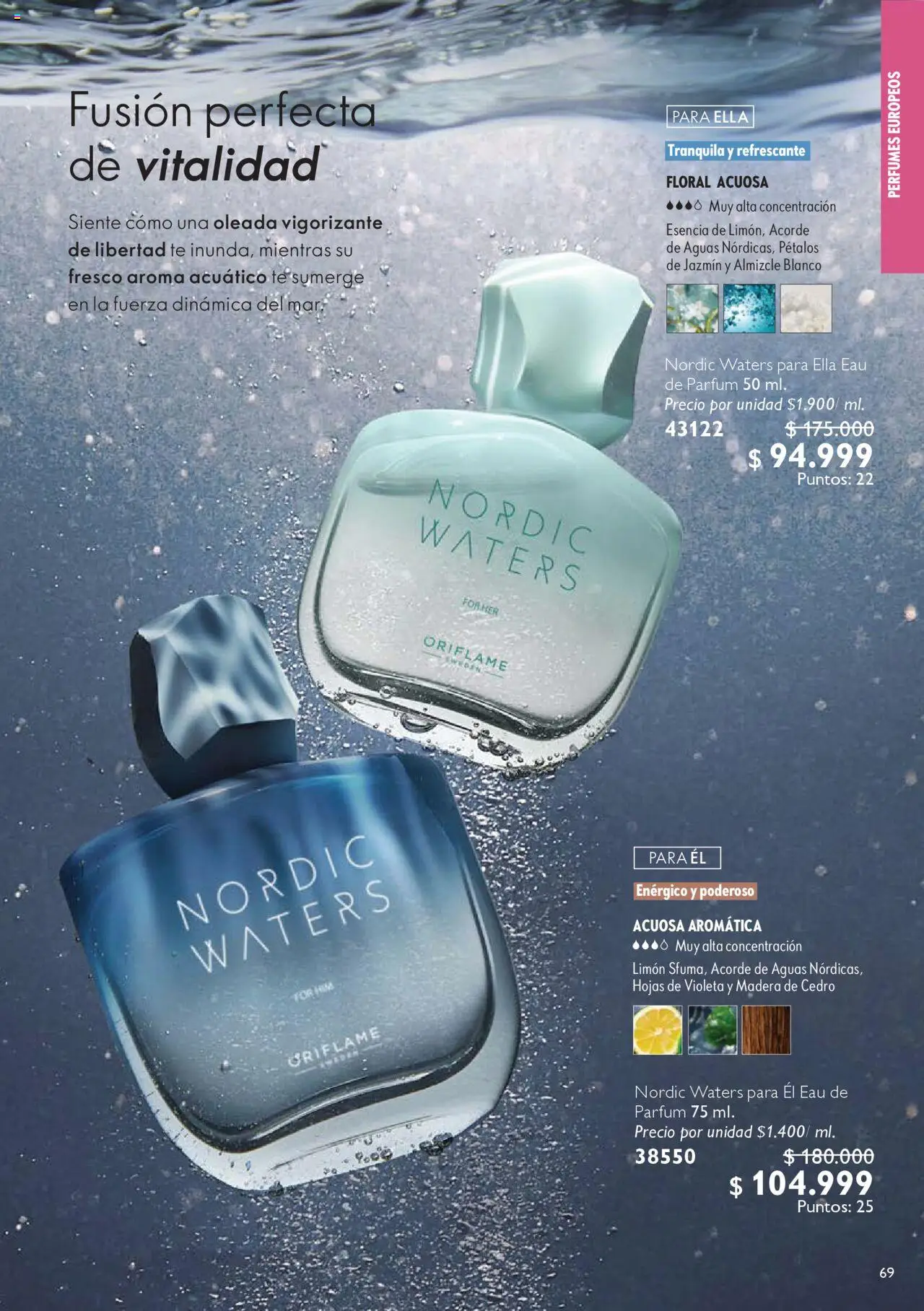 Oriflame revista - valida desde el 04.10.2025 | Página: 69 | Productos: Té, Limón