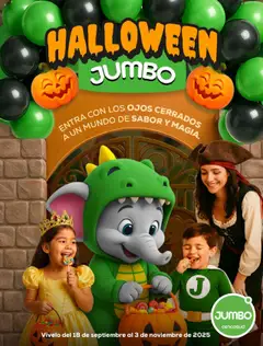 Jumbo - Catalogo Halloween -  Vista previa de la revista de la tienda Jumbo valido desde el 18.09.2025