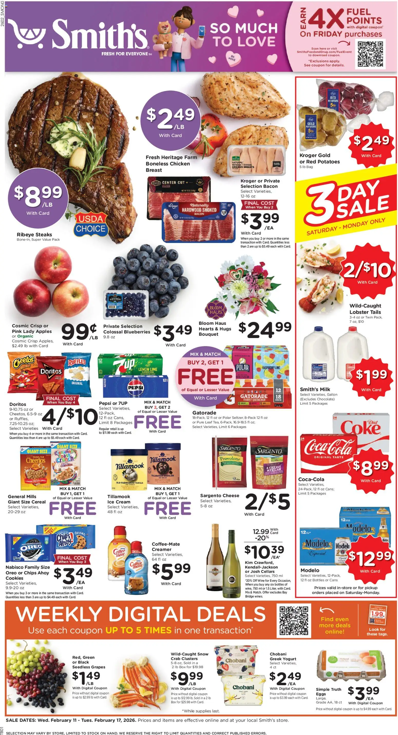Smith's Weekly Ad - NM - valid from 11.02.2026 | Page: 1