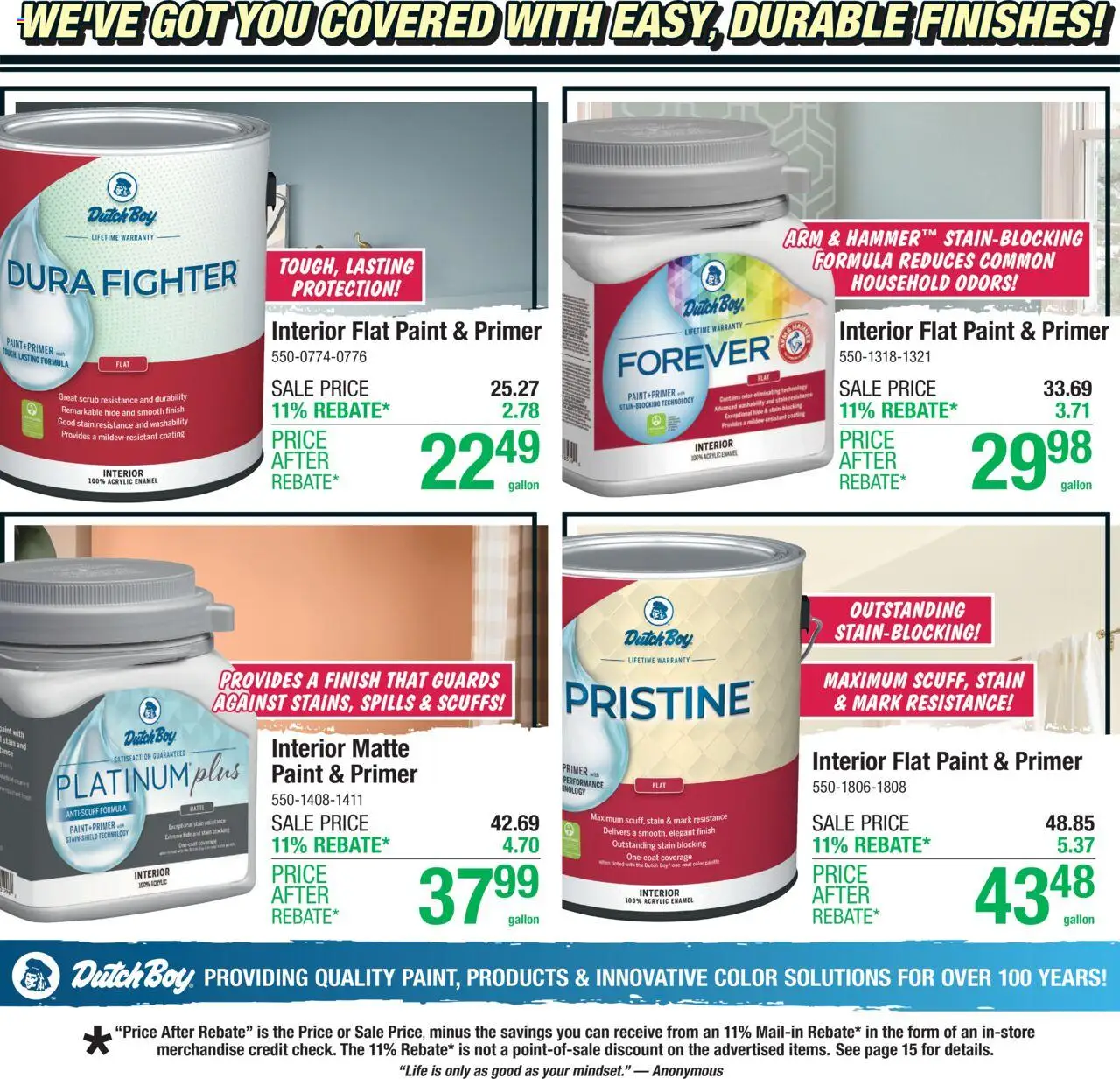 Menards Weekly Ad - valid from 04.06.2025 | Page: 21 | Products: Wc, Acrylic, Coat