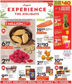 Preview of Longo's weekly flyer / circulaire from shop Longo's valid from 27.11.2025