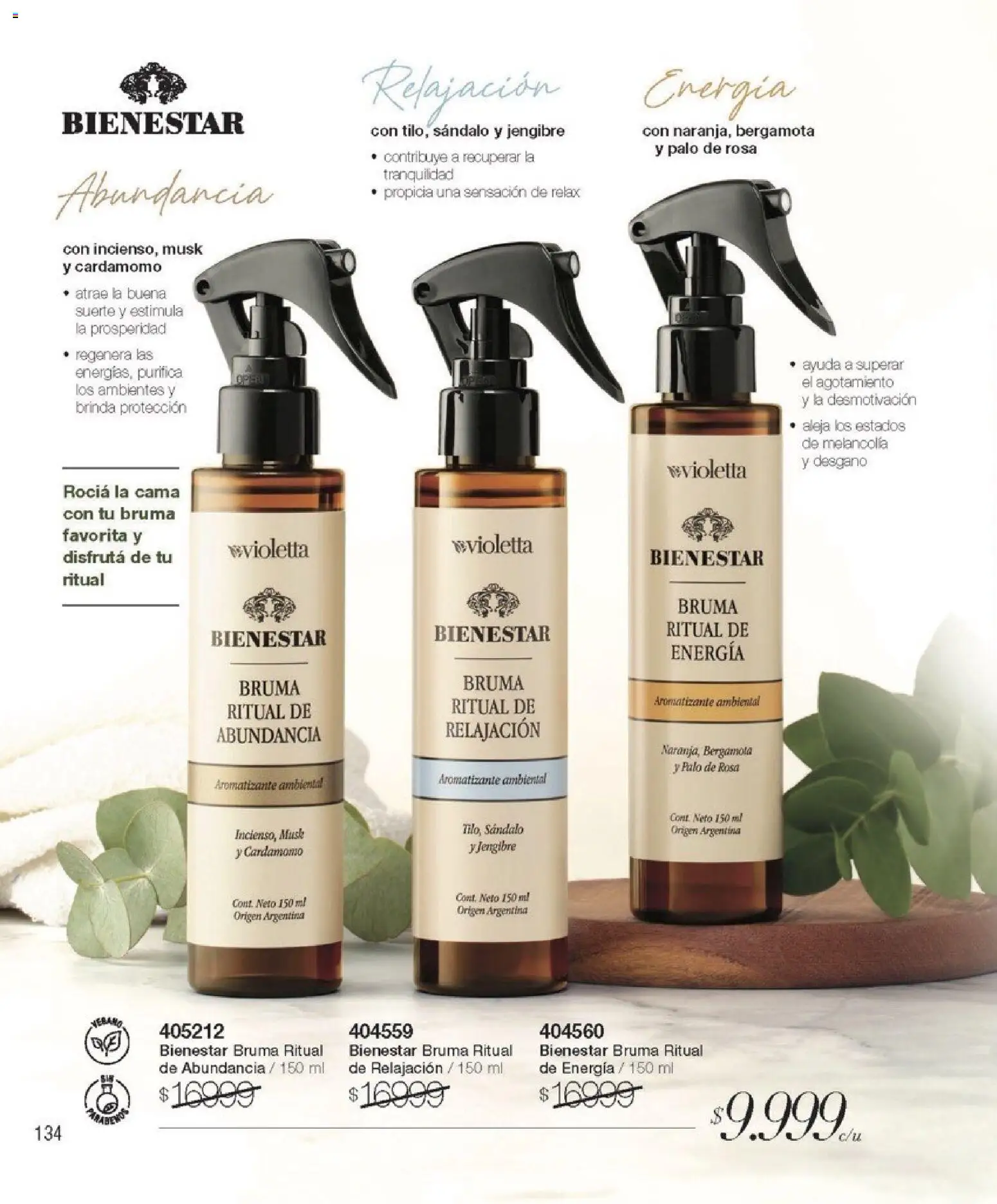 Violetta catálogo │ válido desde el 01.12.2025 | Página: 134 | Productos: Cama, Bruma