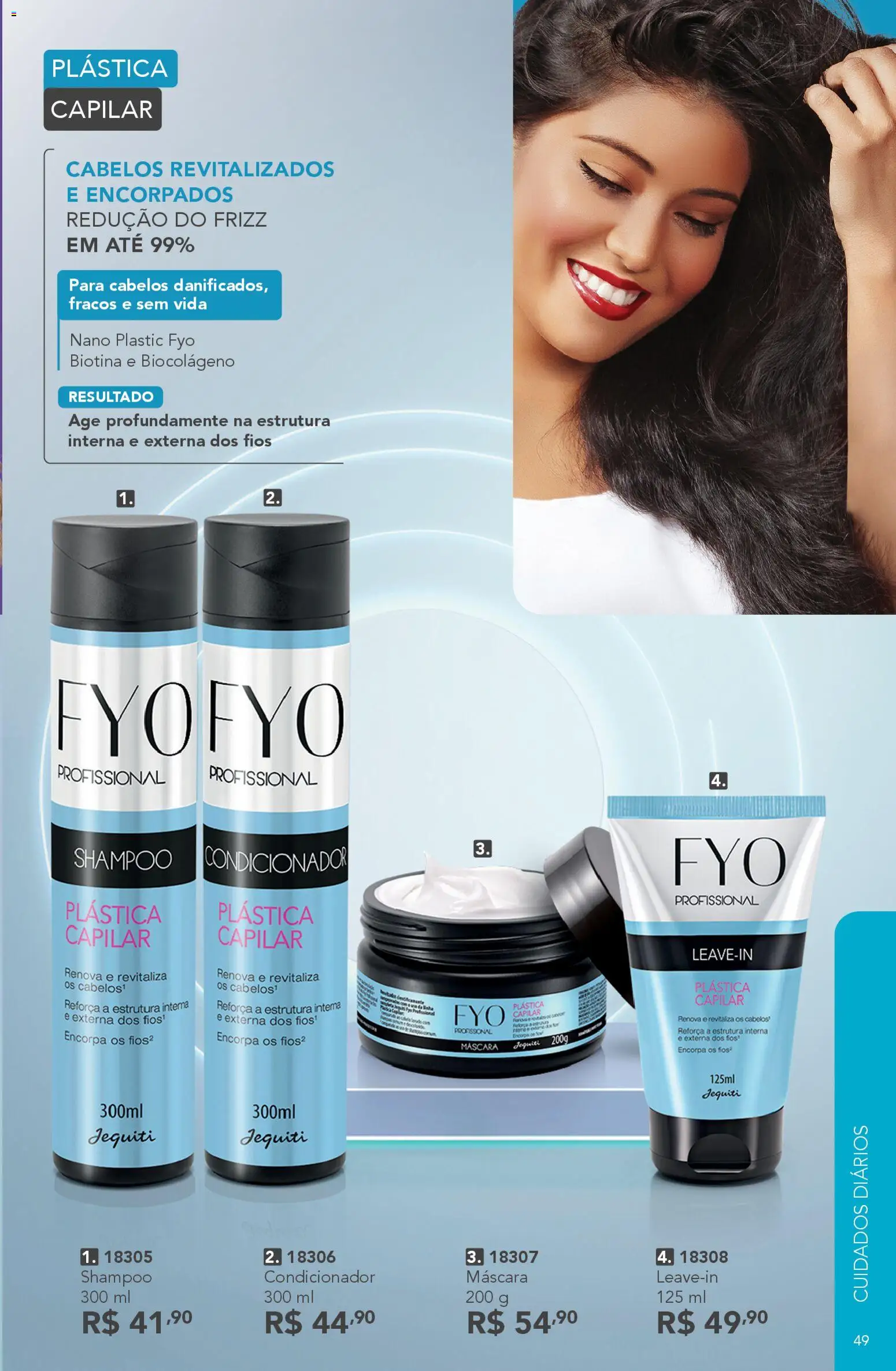 Jequiti Folheto - válido de 30.01.2026 | Página: 49 | Produtos: Shampoo, Condicionador
