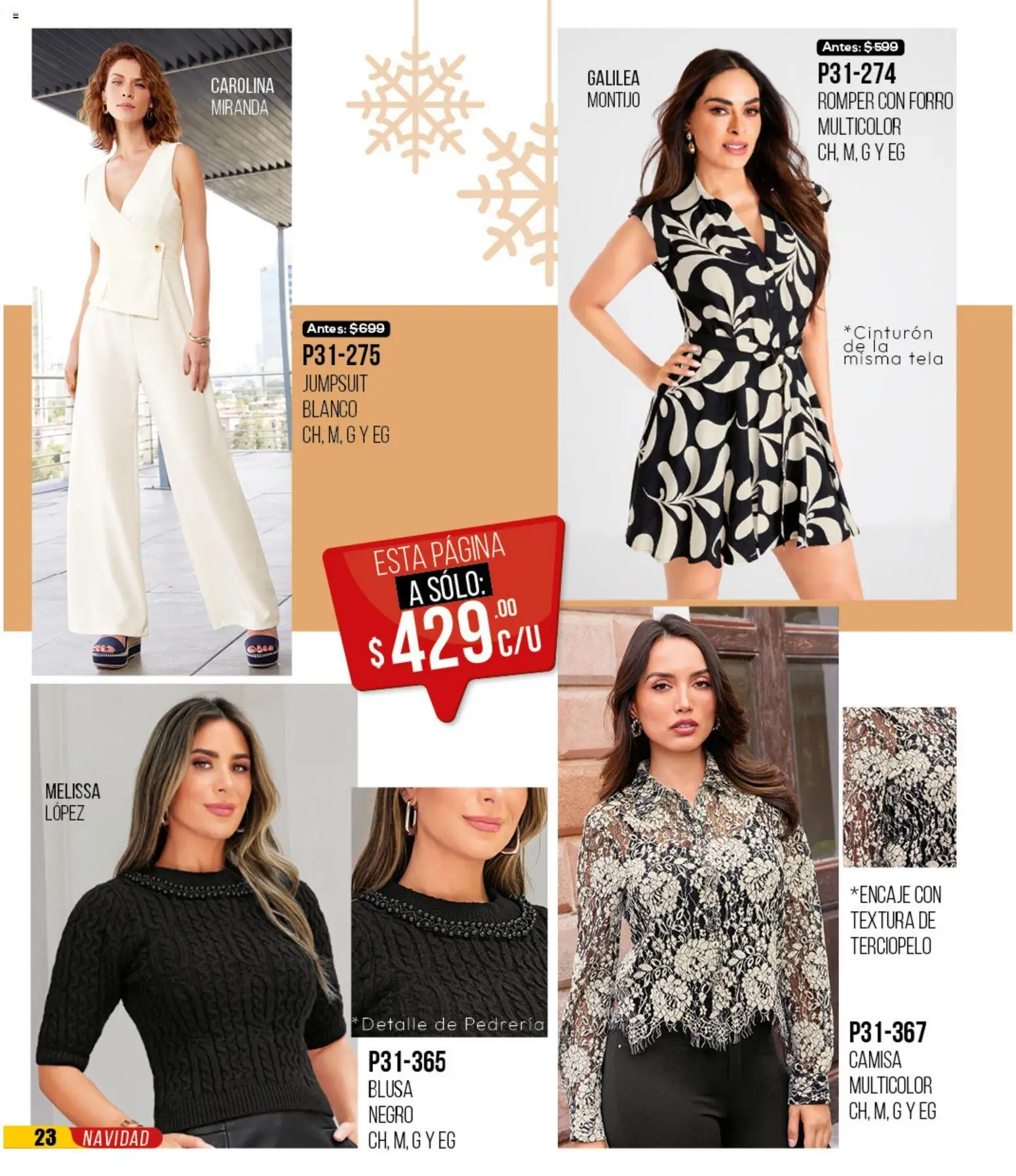 Nuevas ofertas de Cklass válidas en toda la República Mexicana desde el 30.11.2025. ¡Encuentra las mejores ofertas en Cklass catálogo Rebajas Navideñas Calzado! | Página: 455 | Productos: Blusa, Cinturón, Camisa