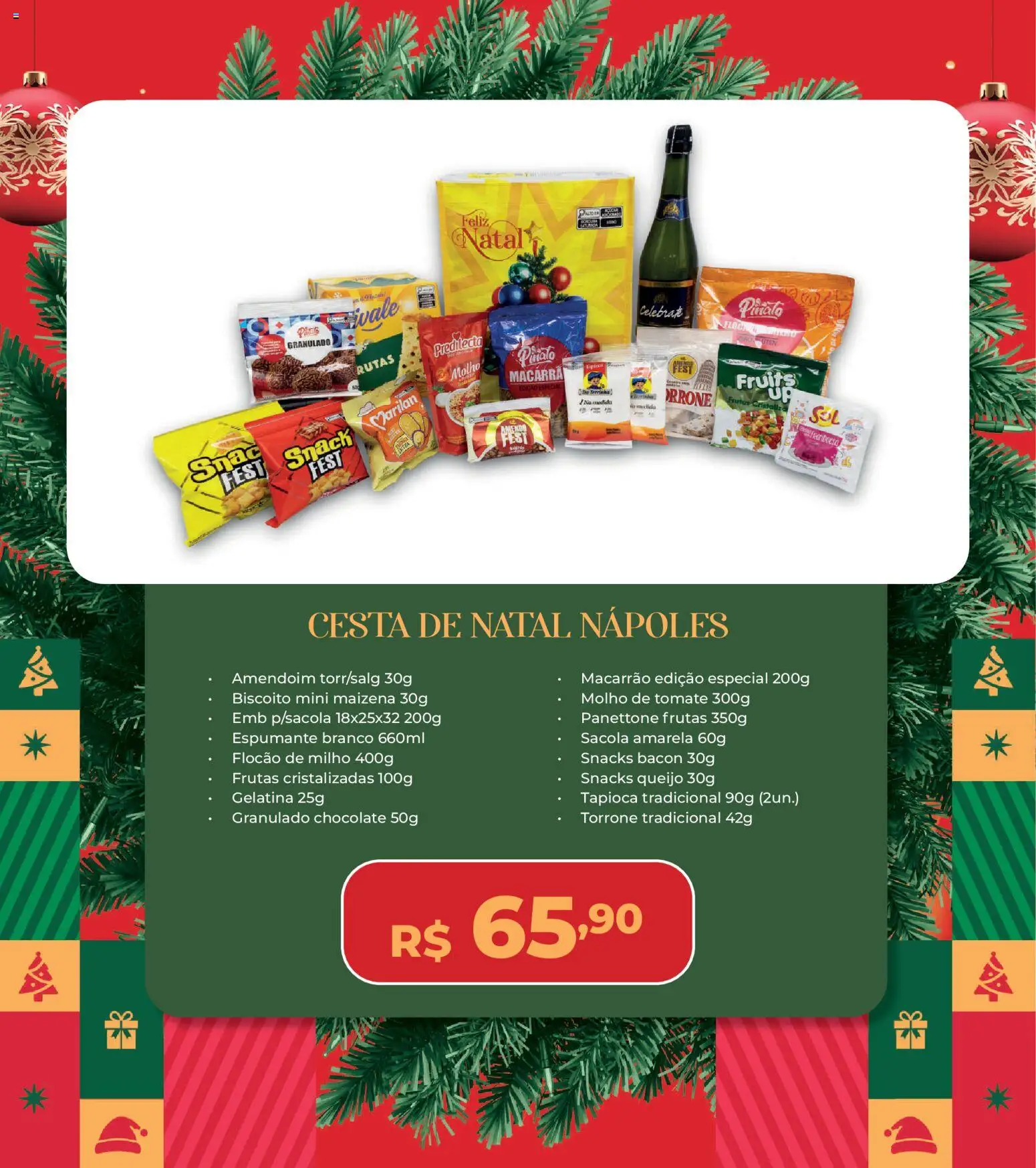 Higa Atacado Folheto - válido de 09.12.2025 | Página: 3 | Produtos: Espumante, Queijo, Cesta, Gelatina