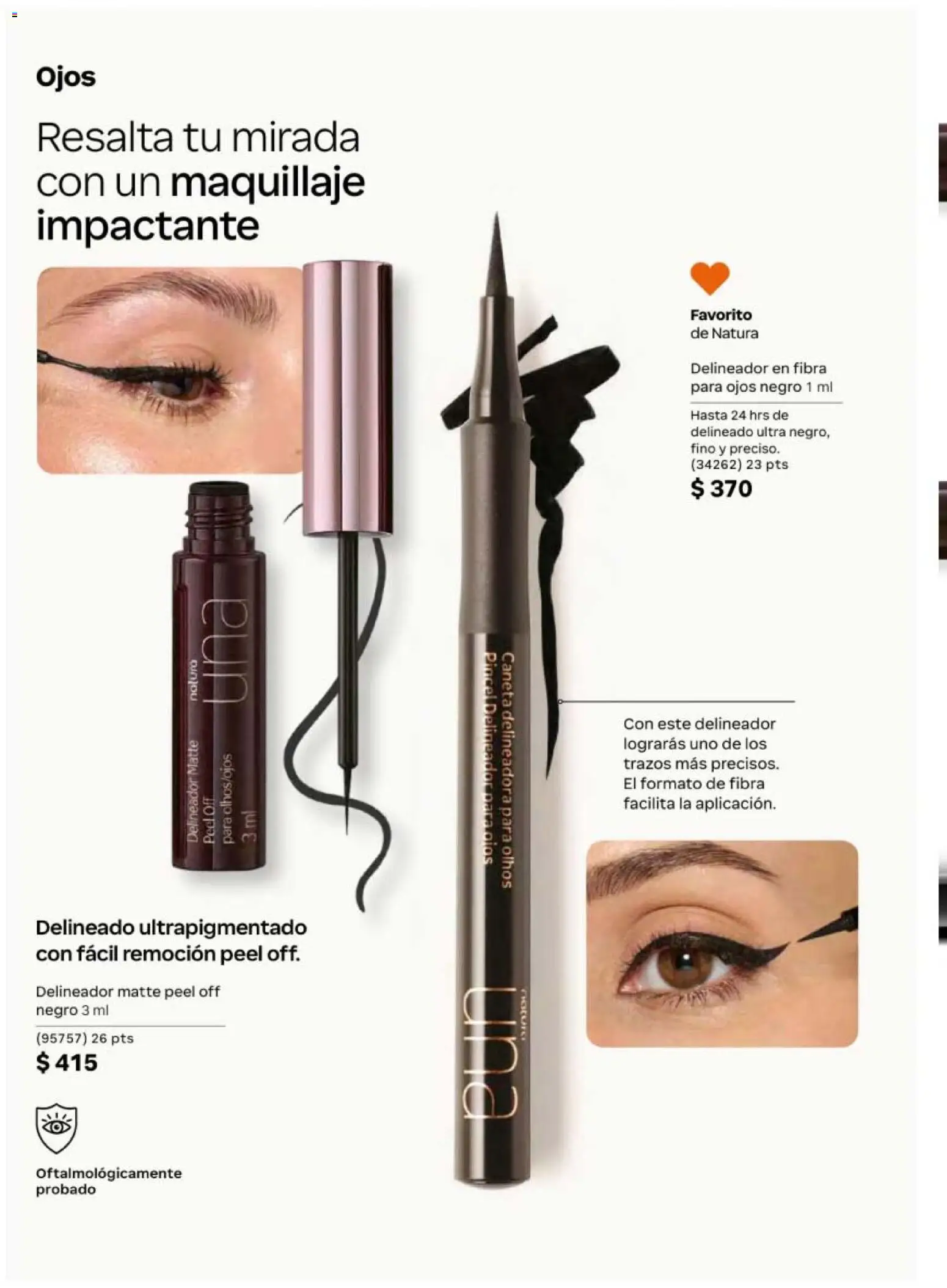 Nuevas ofertas de Natura válidas en toda la República Mexicana desde el 08.05.2026. ¡Encuentra las mejores ofertas en Natura campaña 8 2026! | Página: 70 | Productos: Pincel, Maquillaje, Delineador