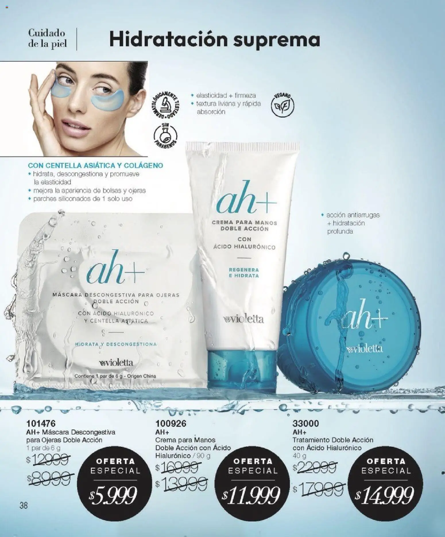 Violetta catálogo │ válido desde el 01.02.2026 | Página: 38 | Productos: Máscara, Crema