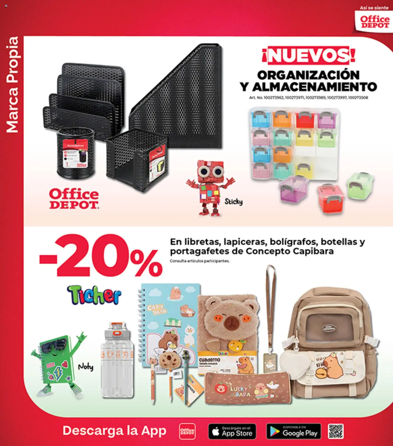 Nuevas ofertas de Office Depot válidas en toda la República Mexicana desde el 01.03.2026. ¡Encuentra las mejores ofertas en Office Depot catálogo! | Página: 9 | Productos: Cuaderno