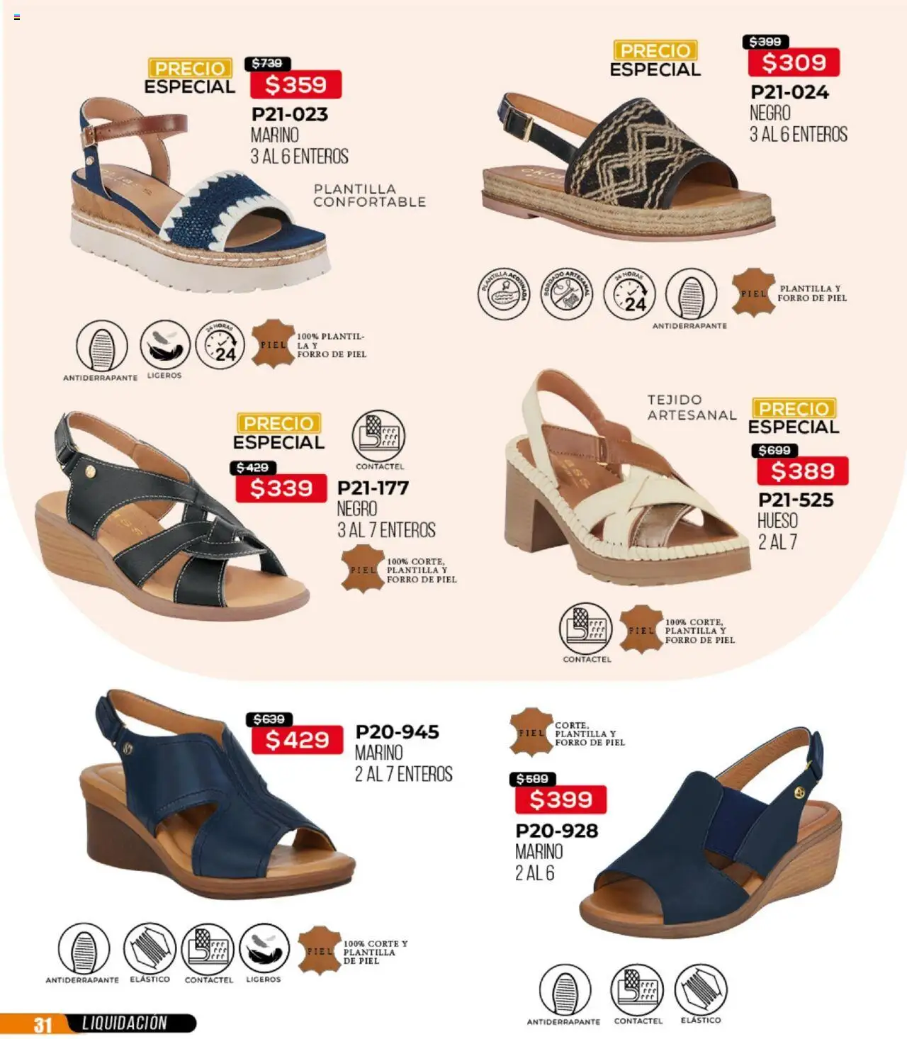 Nuevas ofertas de Cklass válidas en toda la República Mexicana desde el 09.09.2025. ¡Encuentra las mejores ofertas en Cklass - Catálogo Liquidacion Calzado! | Página: 32