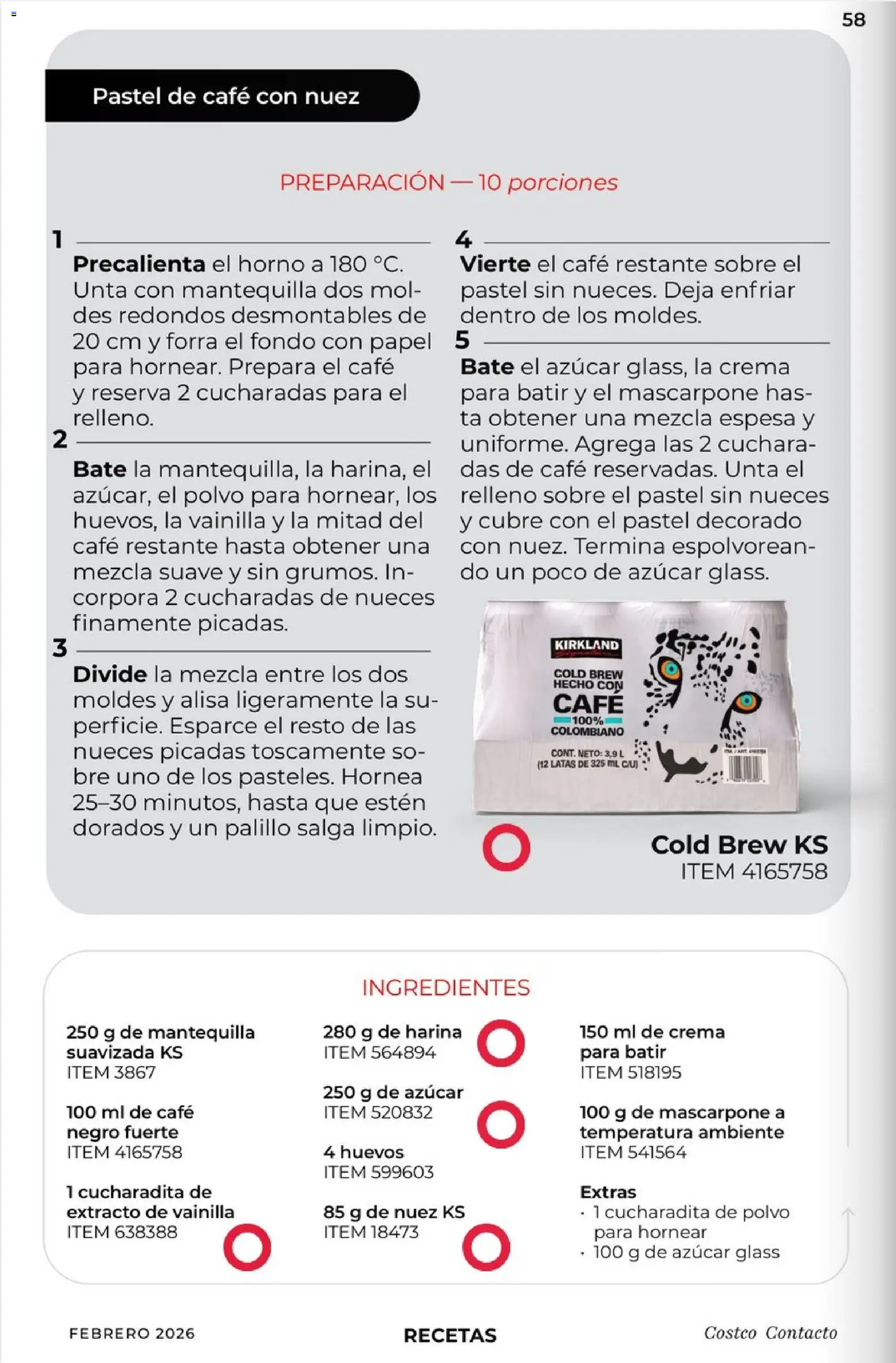 Nuevas ofertas de Costco válidas en toda la República Mexicana desde el 01.02.2026. ¡Encuentra las mejores ofertas en Costco Revista Febrero ! | Página: 58