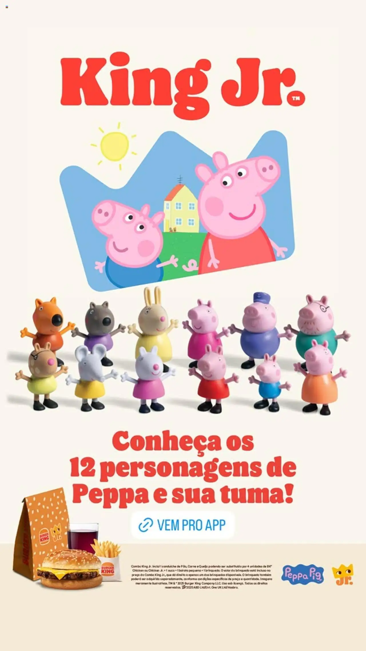 Burger King Folheto - válido de 07.08.2025 | Página: 1 | Produtos: Sanduíche, Carne