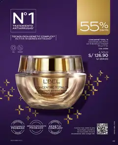 Vista previa de folleto L'Bel - Campaňa 6 de la L'Bel válido desde 04.04.2026 | Página: 45 | Productos: Crema