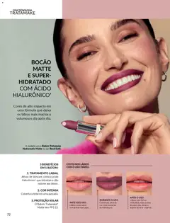 Avon - Campanha 19 - Pré-Visualização do folheto da loja Avon, válido de 21.11.2025 | Página: 72 | Produtos: Batom