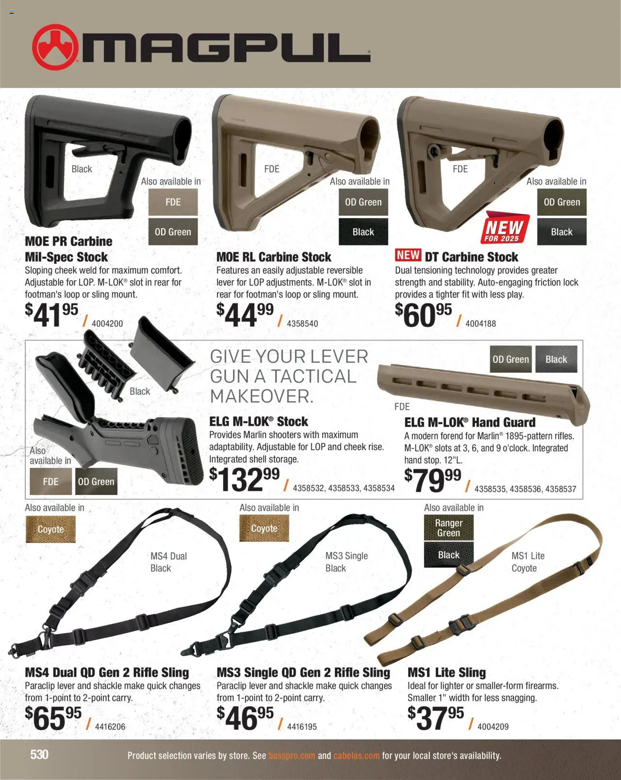 Cabela's Hunting Master 25 - valid from 11.08.2025 | Page: 530 | Products: Lighter, Gun, Rifle