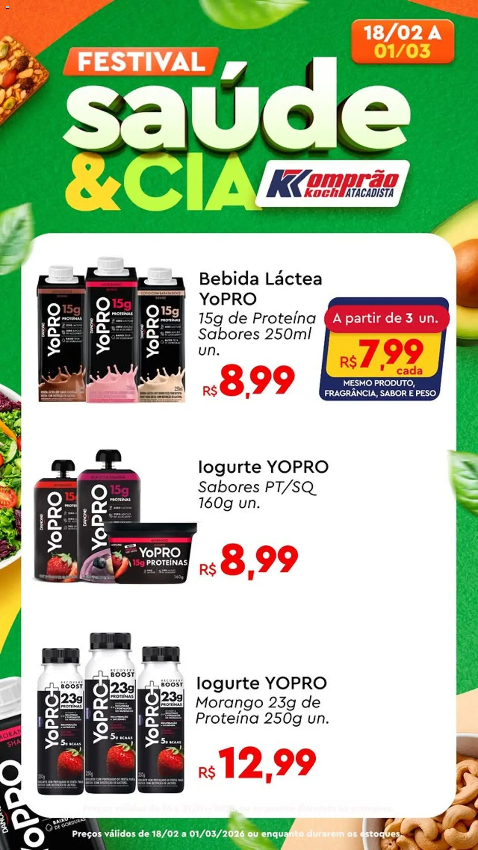 Komprao Atacadista Folheto - válido de 18.02.2026 | Página: 1 | Produtos: Bebida