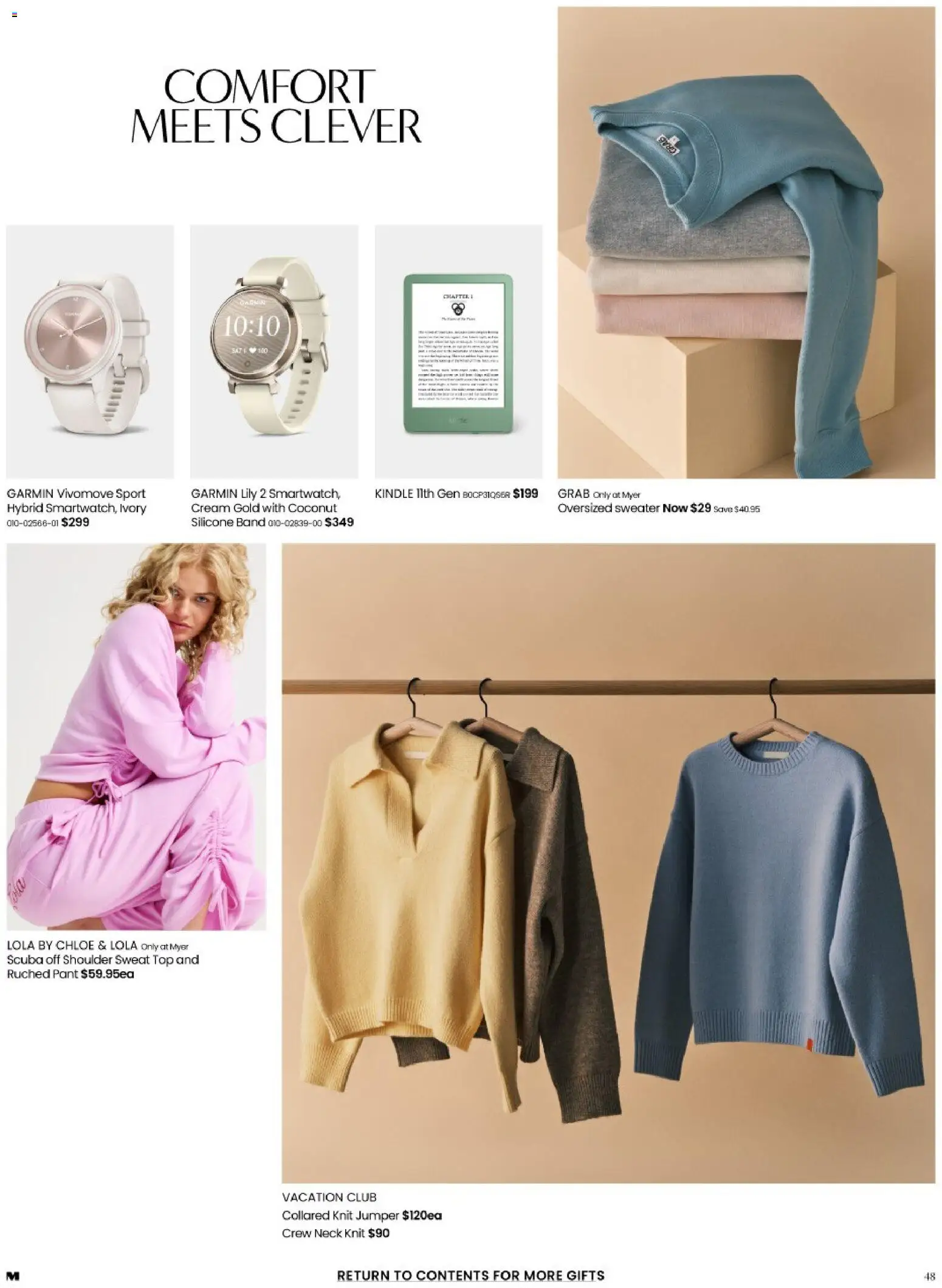 Myer catalogue - valid from 20.04.2026 | Page: 48 | Products: Jumper, Cream, Sweater