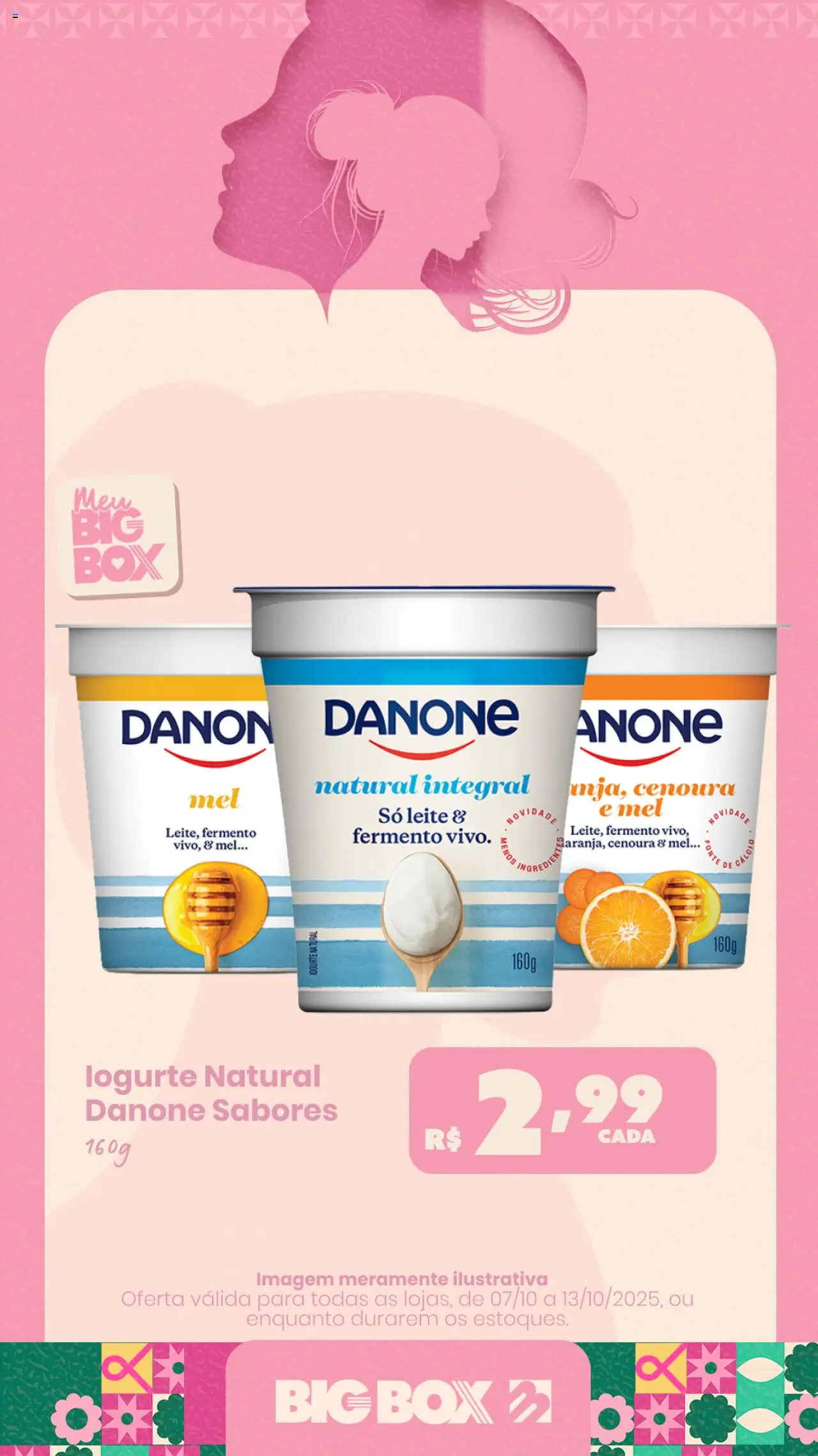 Big Box Folheto - válido de 01.10.2025 | Página: 17 | Produtos: Leite, Iogurte, Mel, Cenoura
