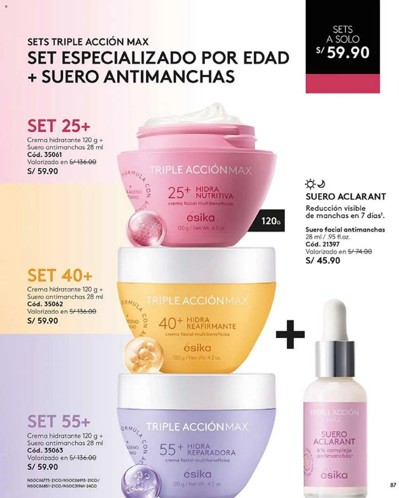 Catálogo Ésika válido desde 17.01.2026 | Página: 87 | Productos: Crema