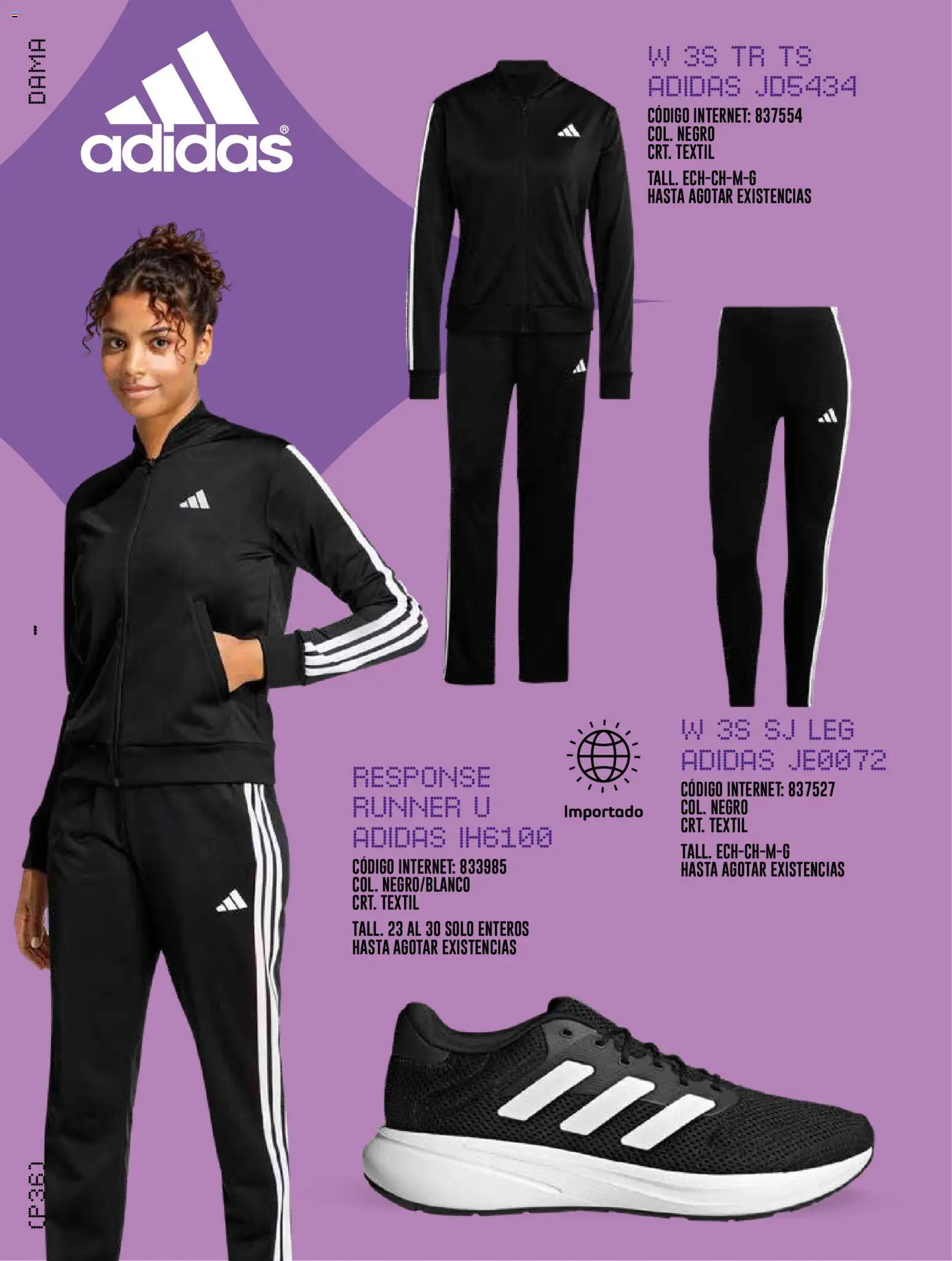 Nuevas ofertas de Impuls válidas en toda la República Mexicana desde el 01.09.2025. ¡Encuentra las mejores ofertas en Impuls catálogo Urban Sport Invierno 2025! | Página: 38