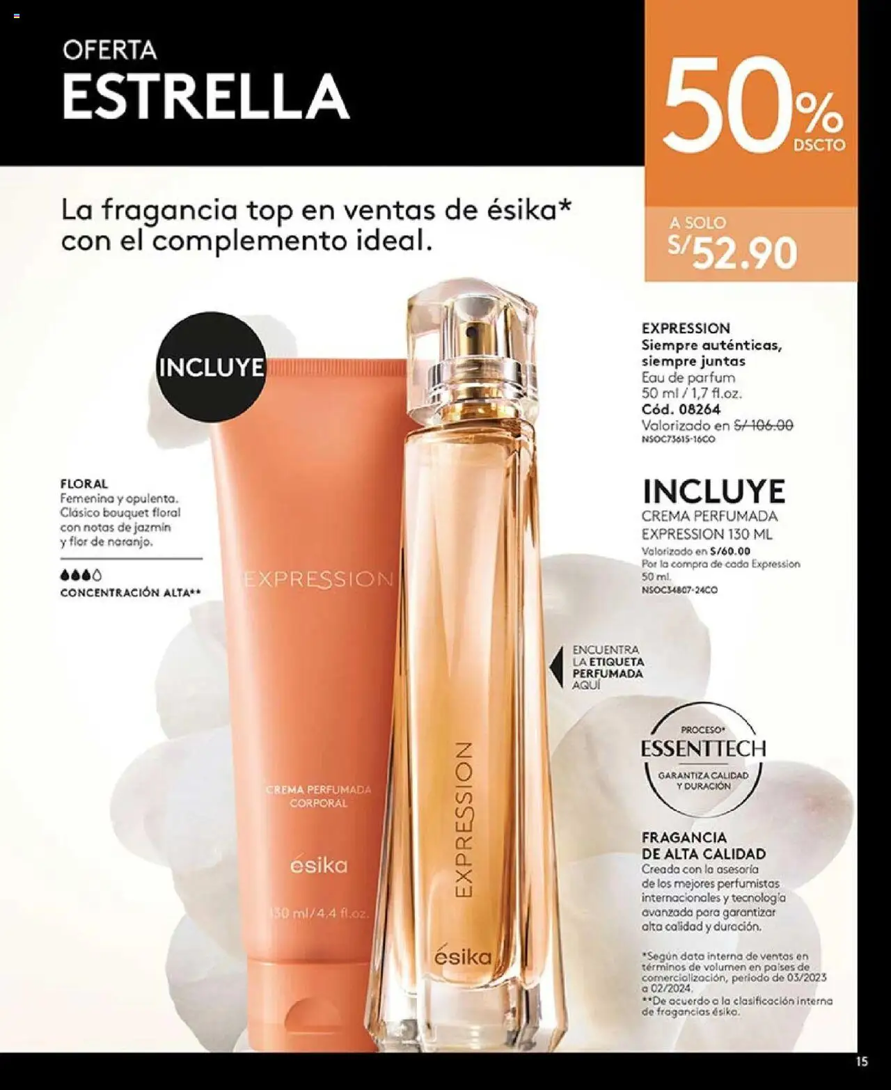 Catálogo Ésika válido desde 23.06.2025 | Página: 15 | Productos: Crema, Fragancia