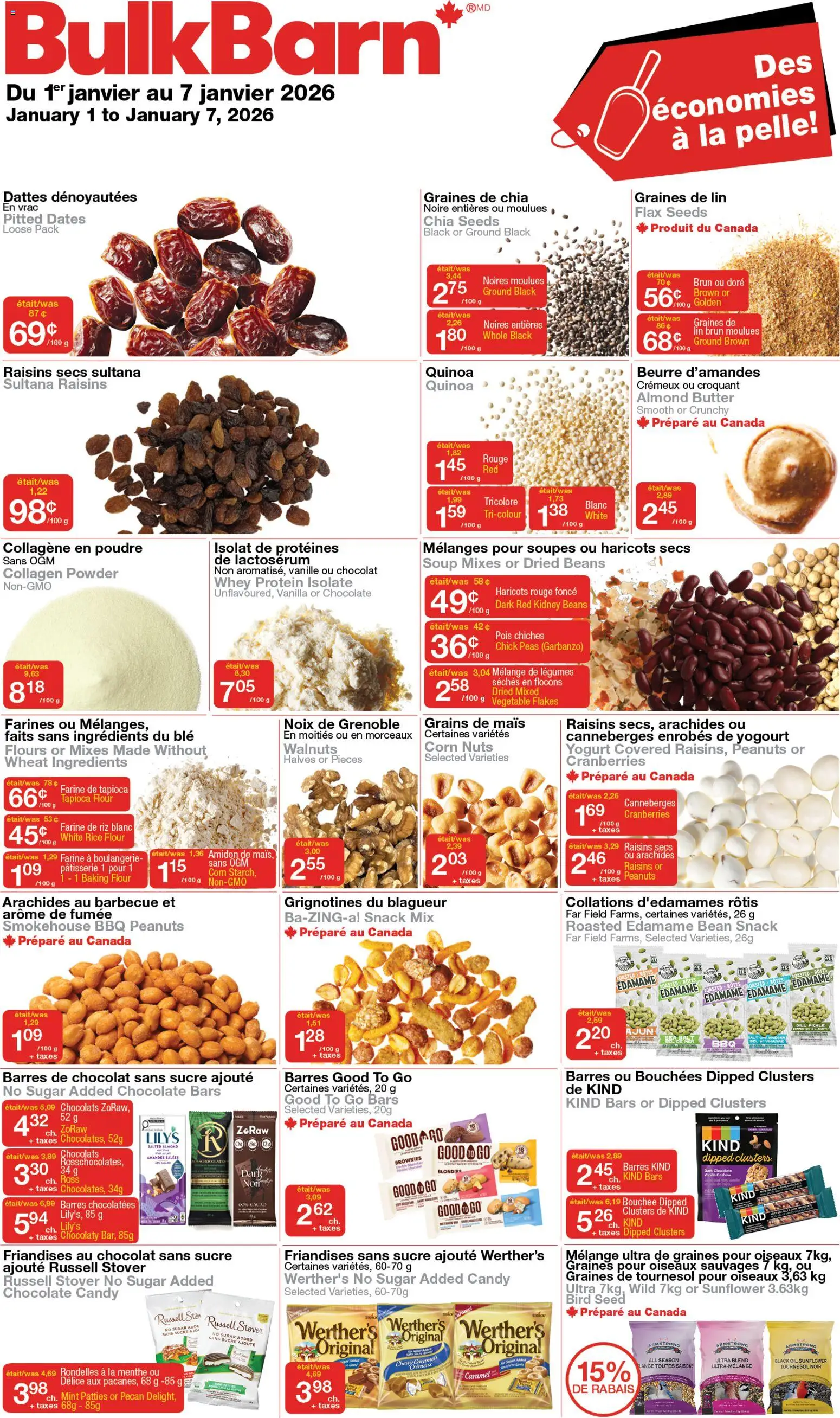 Bulk Barn flyer valid from 01.01.2026 | Page: 1