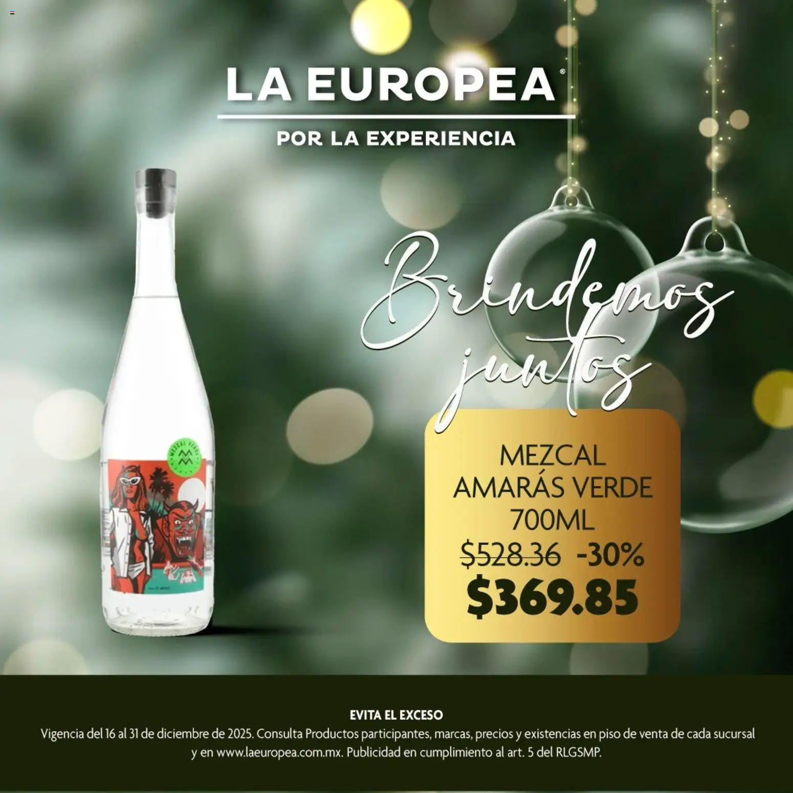 Nuevas ofertas de La Europea válidas en toda la República Mexicana desde el 16.12.2025. ¡Encuentra las mejores ofertas en La Europea catálogo Promociones ! | Página: 3