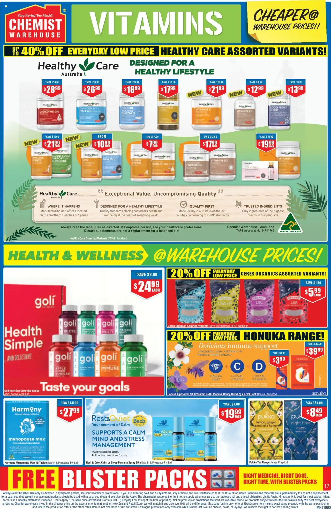Chemist Warehouse catalogue from 17.07.2025 | Page: 17