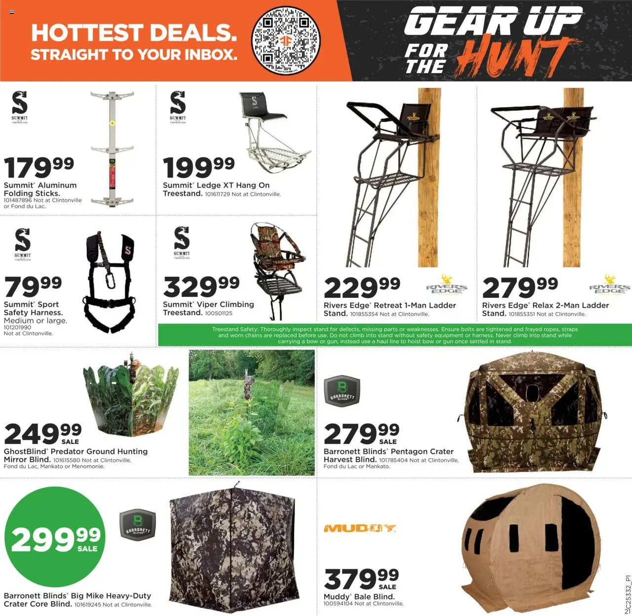 Mills Fleet Farm Gear Up For the Hunt - valid from 14.08.2025 | Page: 21 | Products: Bolts, Mirror, Ridge, Bow