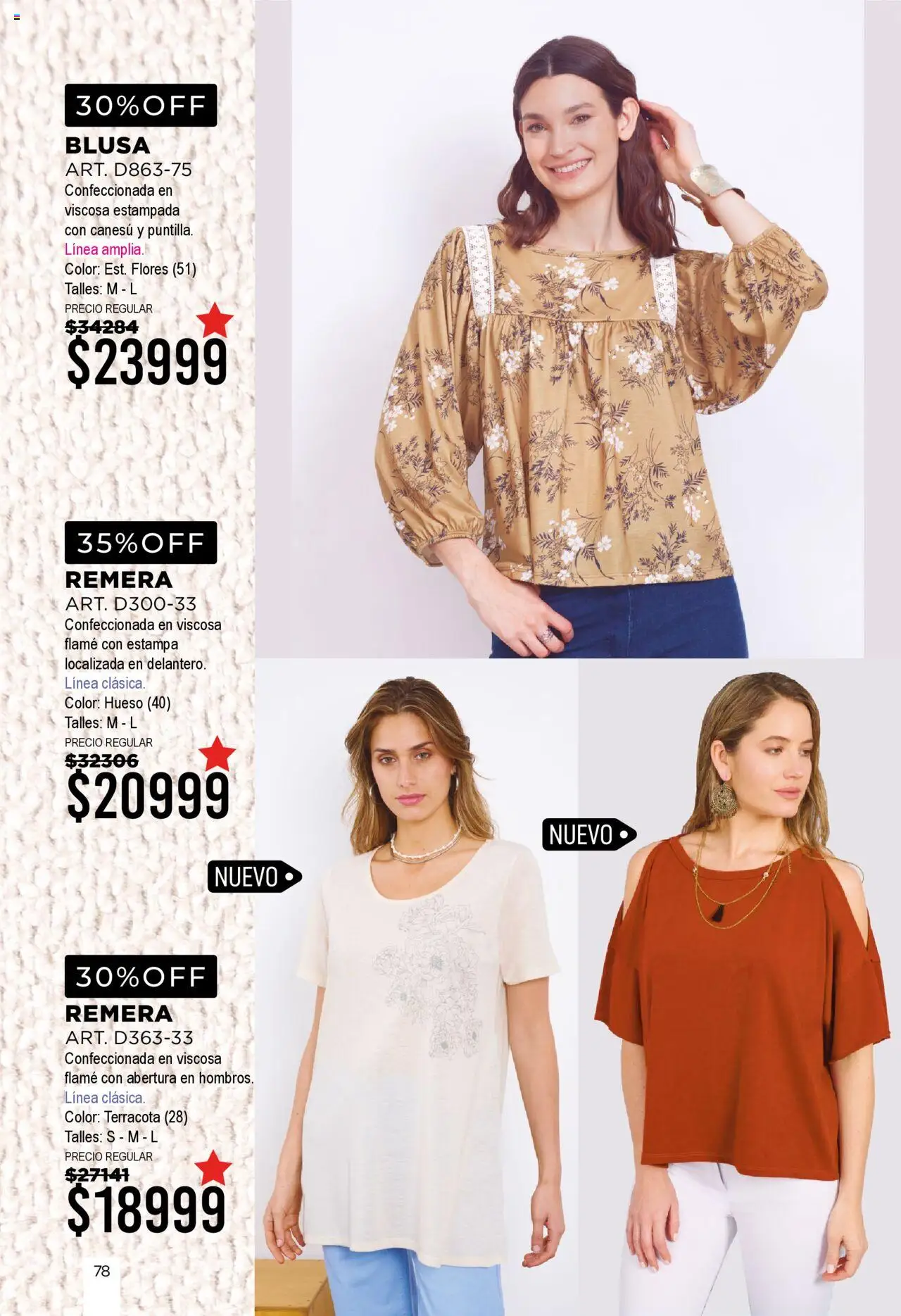 Juana Bonita catálogo │ válido desde el 07.05.2025 | Página: 78 | Productos: Remera, Blusa