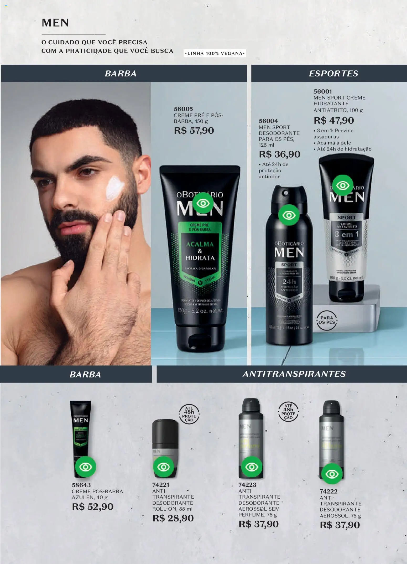 O Boticário Folheto - válido de 03.11.2025 | Página: 63 | Produtos: Desodorante, Creme