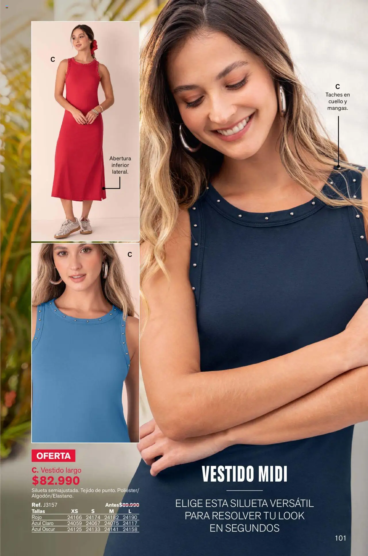 Leonisa revista - valida desde el 04.08.2025 | Página: 101 | Productos: Vestido, Cuello