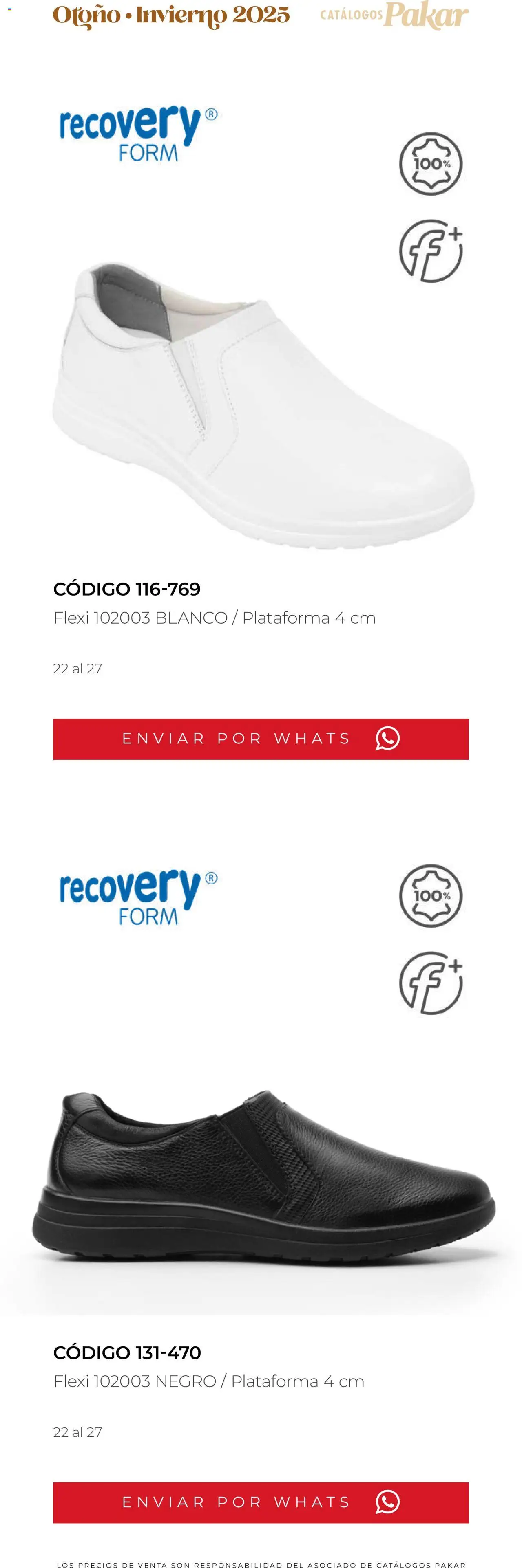 Nuevas ofertas de SC Pakar válidas en toda la República Mexicana desde el 10.10.2025. ¡Encuentra las mejores ofertas en SC Pakar - Catálogo Flexi otoño / invierno! | Página: 97